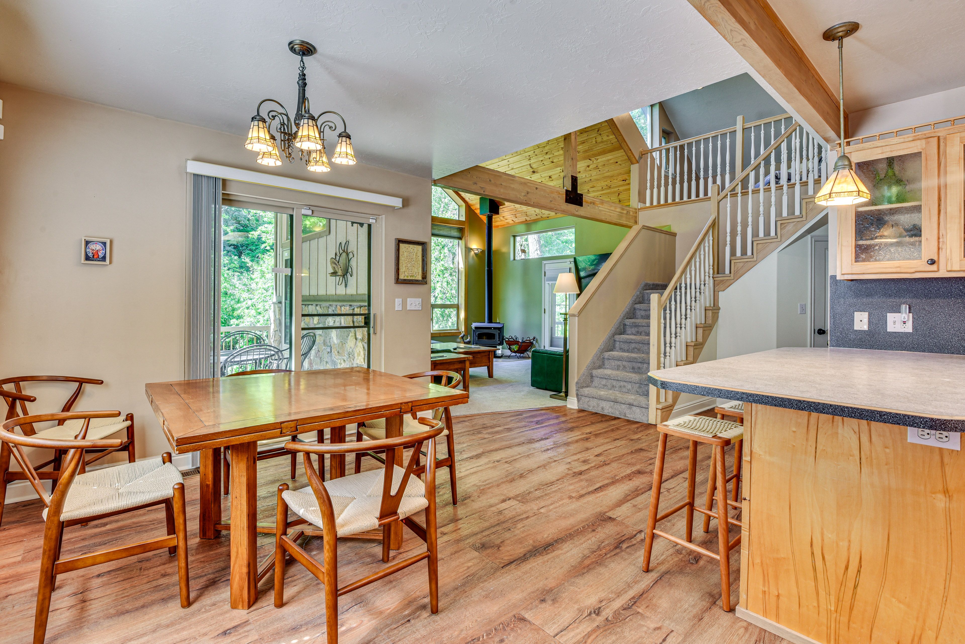 Dining Area | Dishware & Flatware | 1st Floor