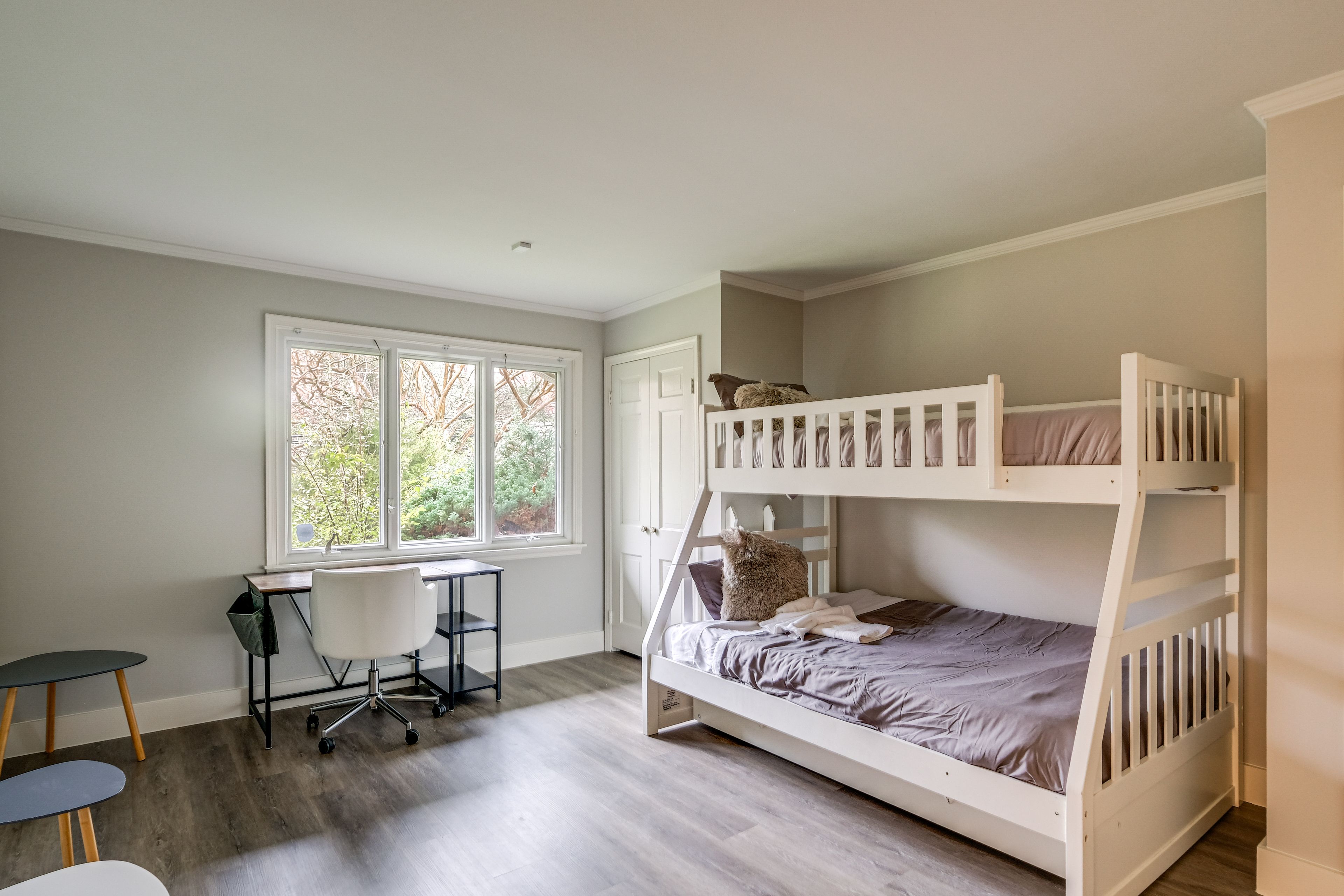 Bedroom 4 | Main Level | Bunk Bed (Twin/Full) | Office Desk