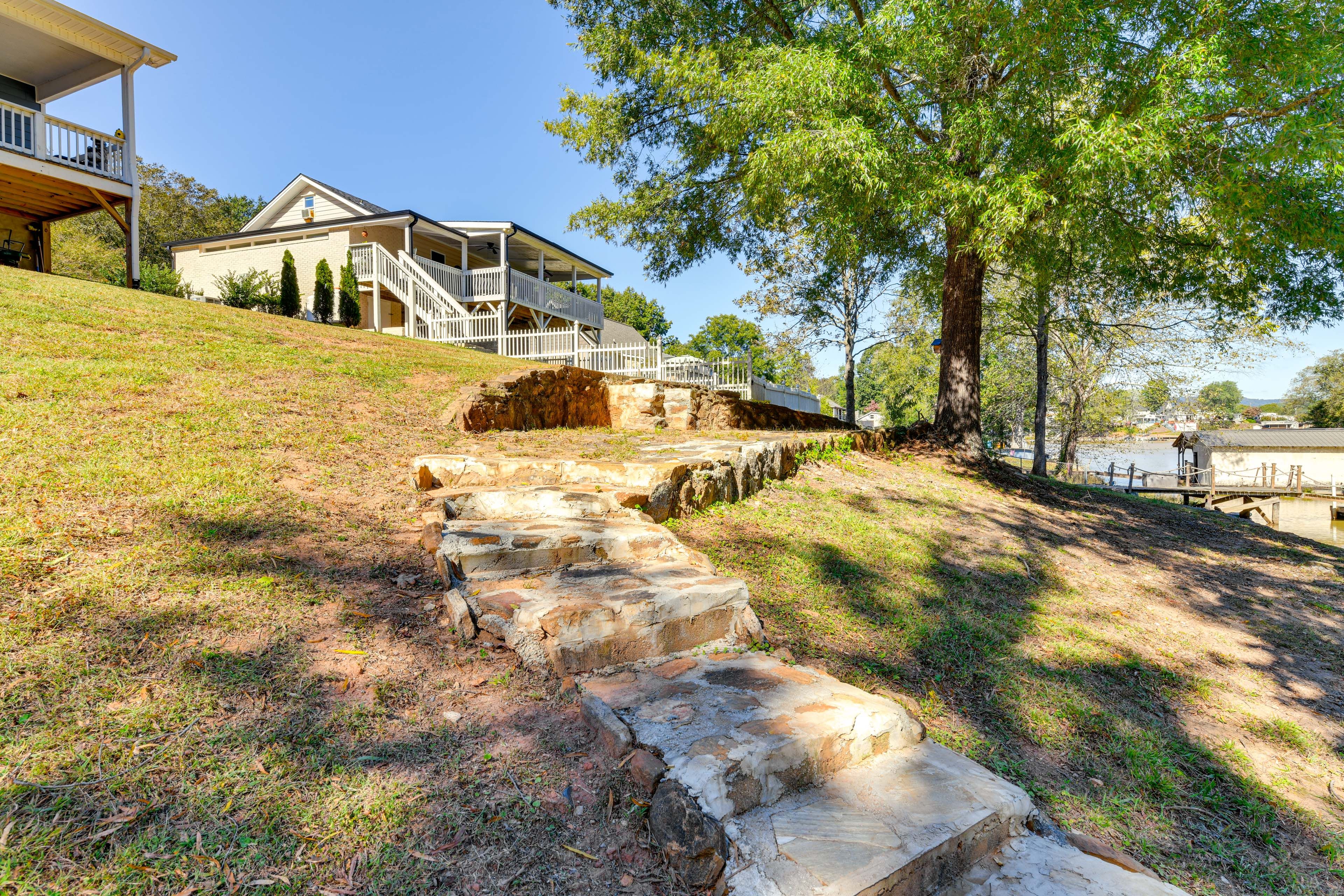 Walkway to Dock