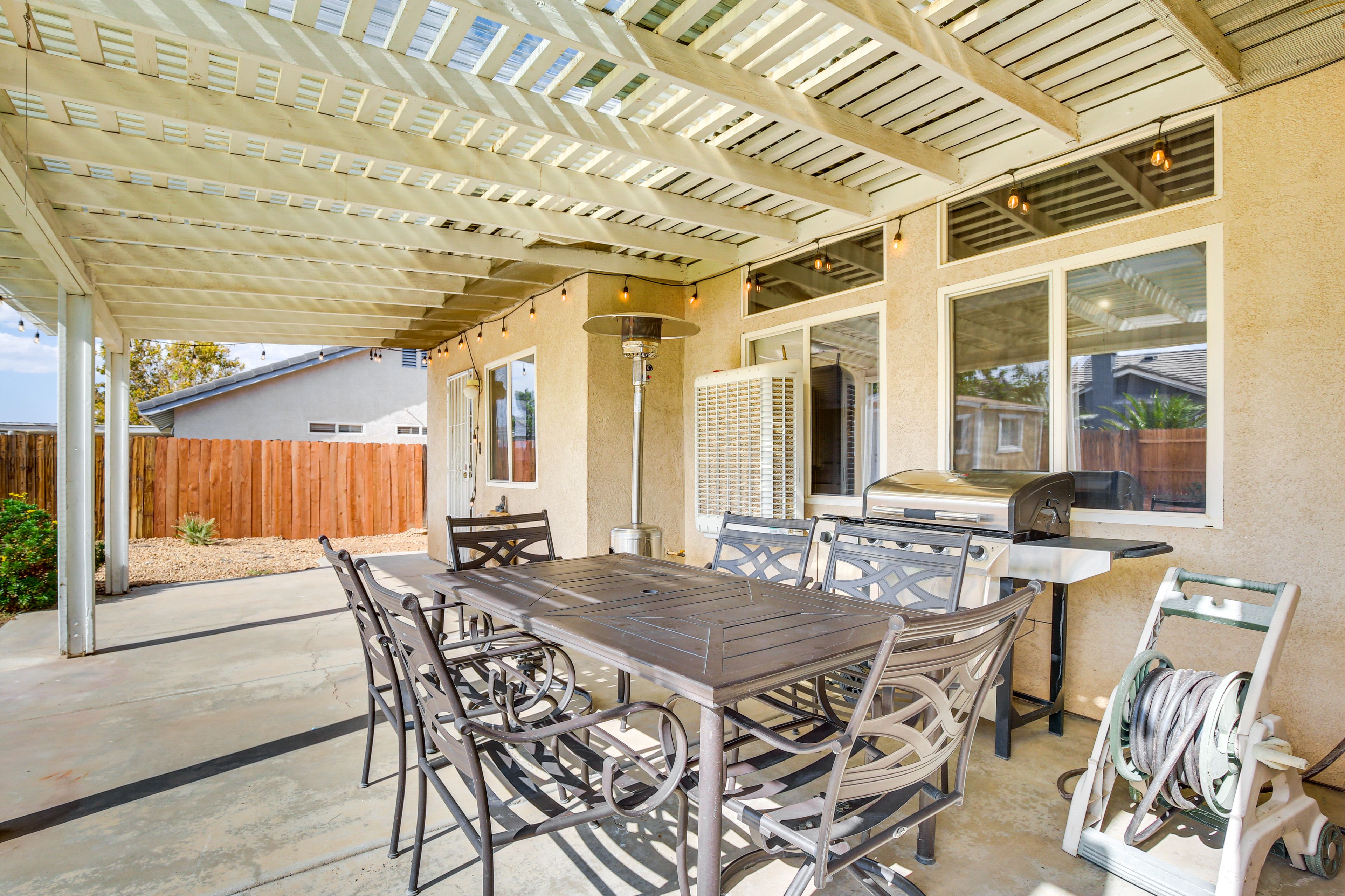 Private Backyard Area | Furnished Patio | BBQ Grill
