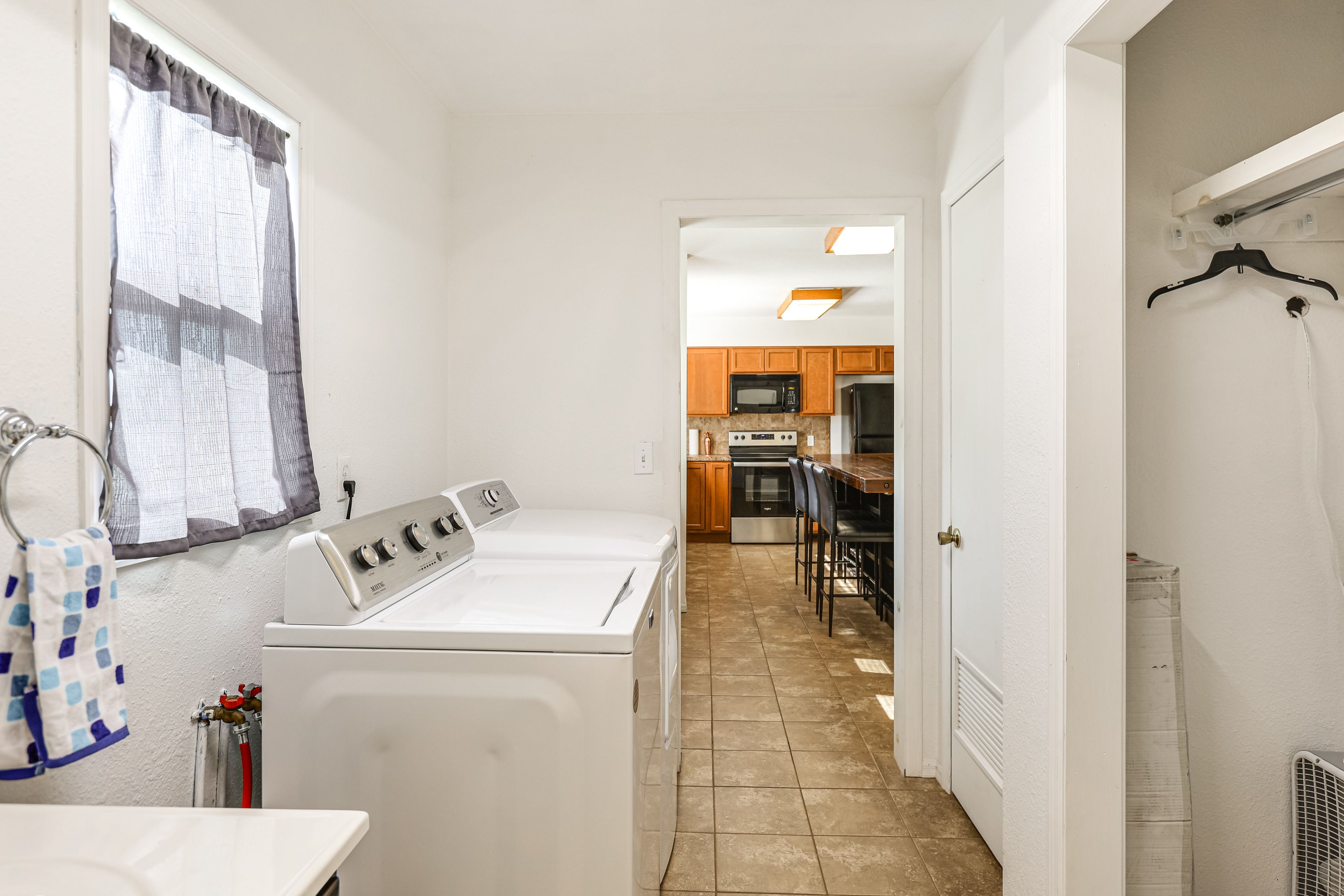 Laundry Area | Washer & Dryer