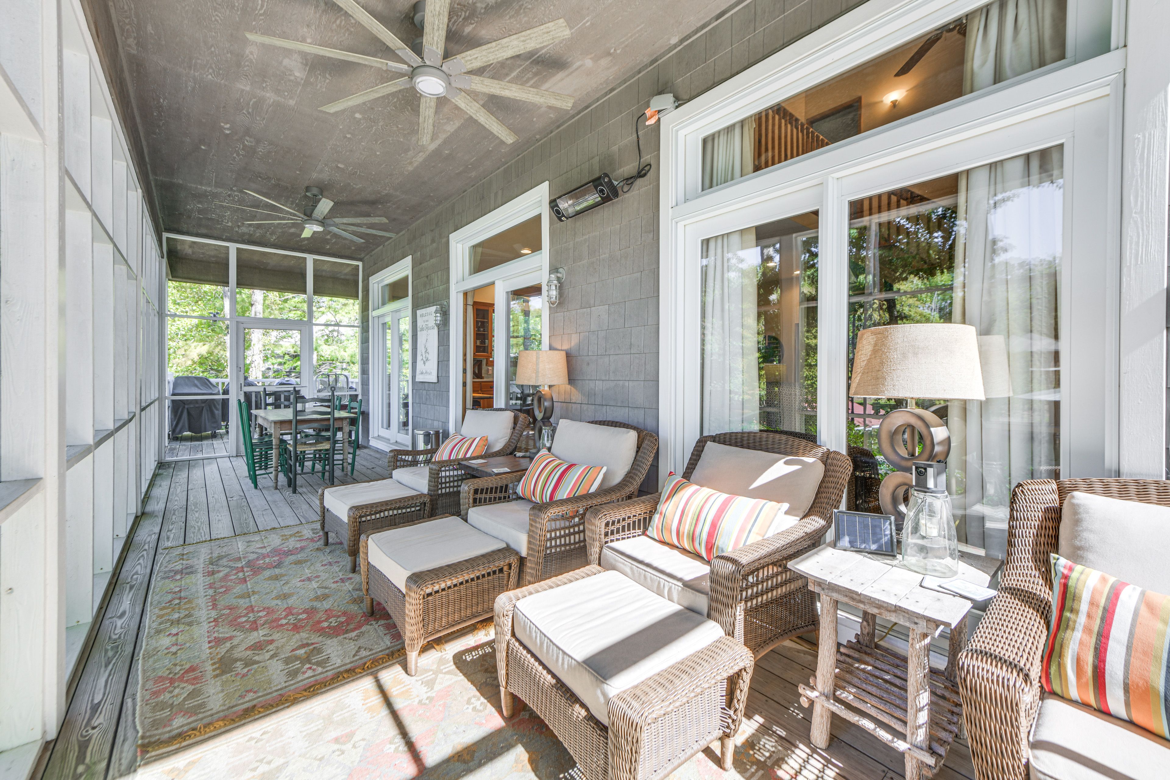 Screened Porch | Waterfront Views
