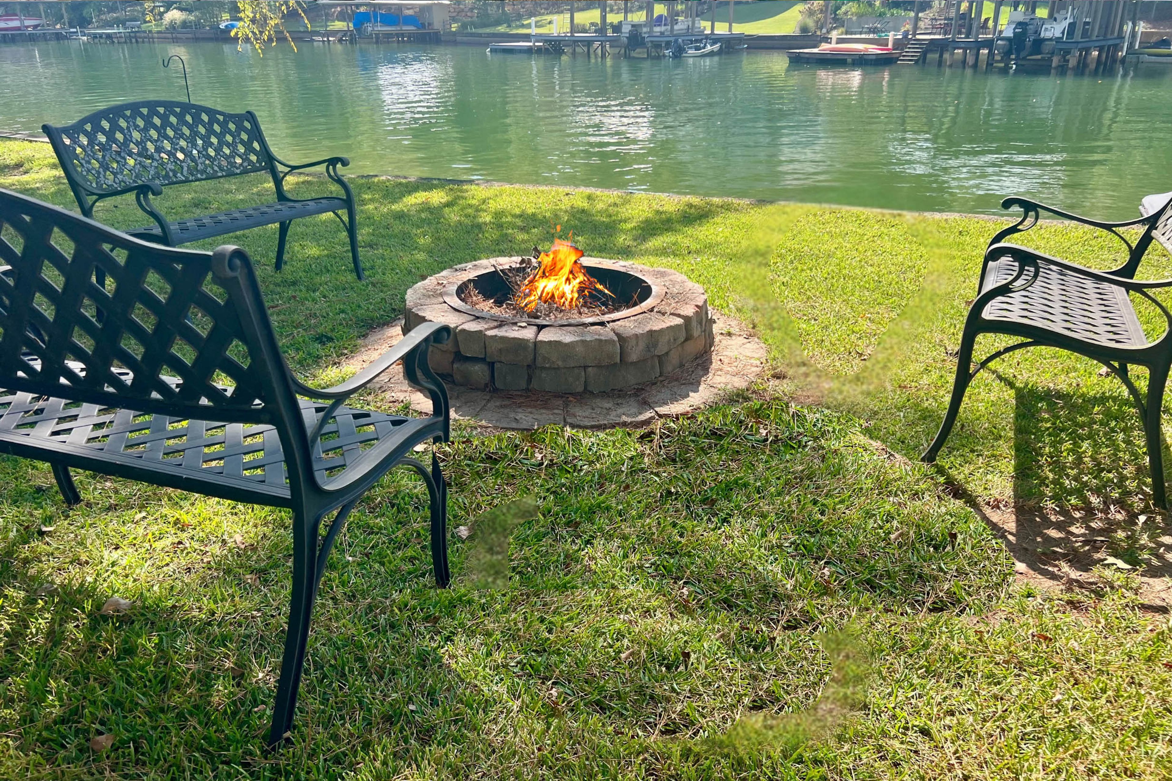 Wood-Burning Fire Pit