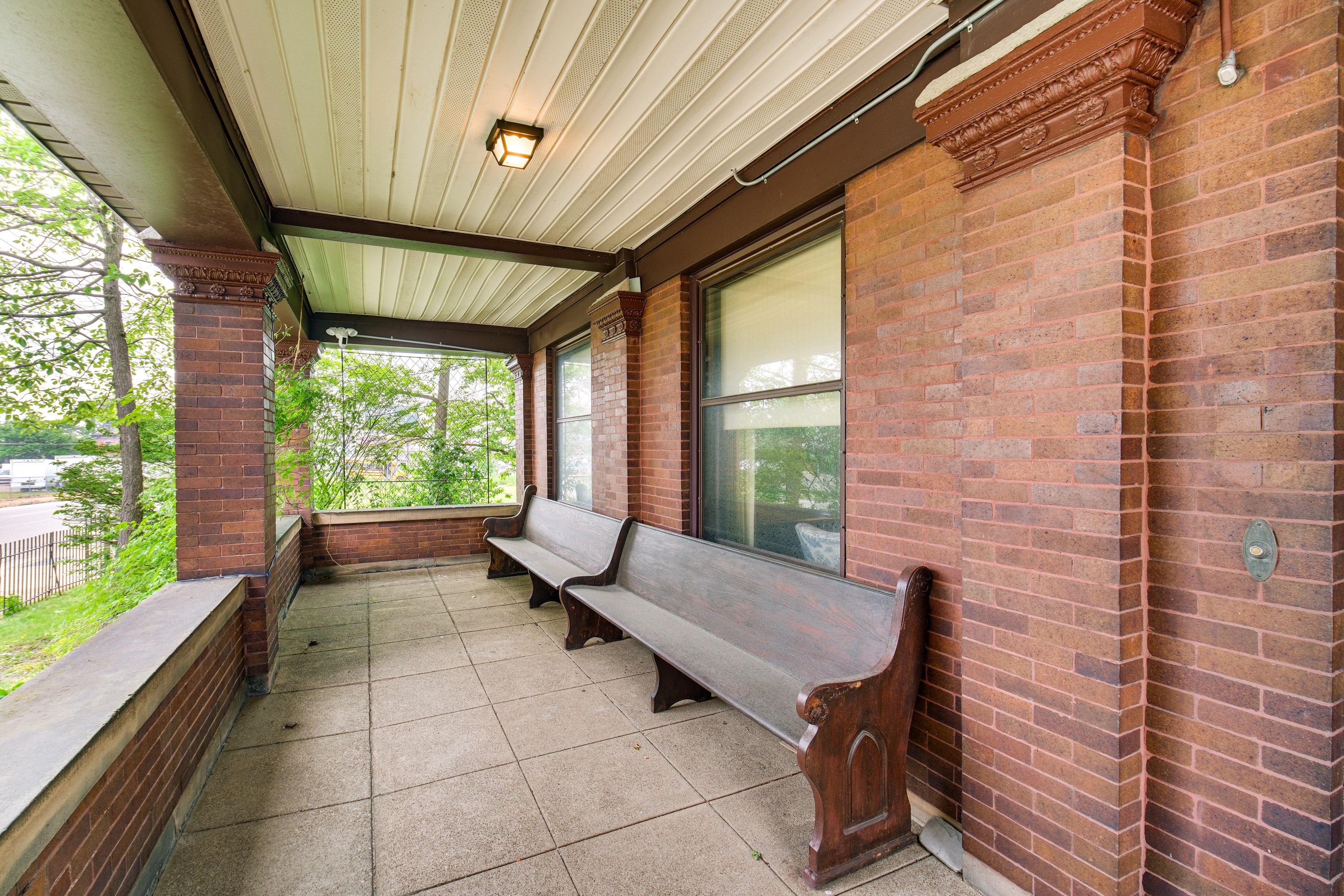Covered Front Porch
