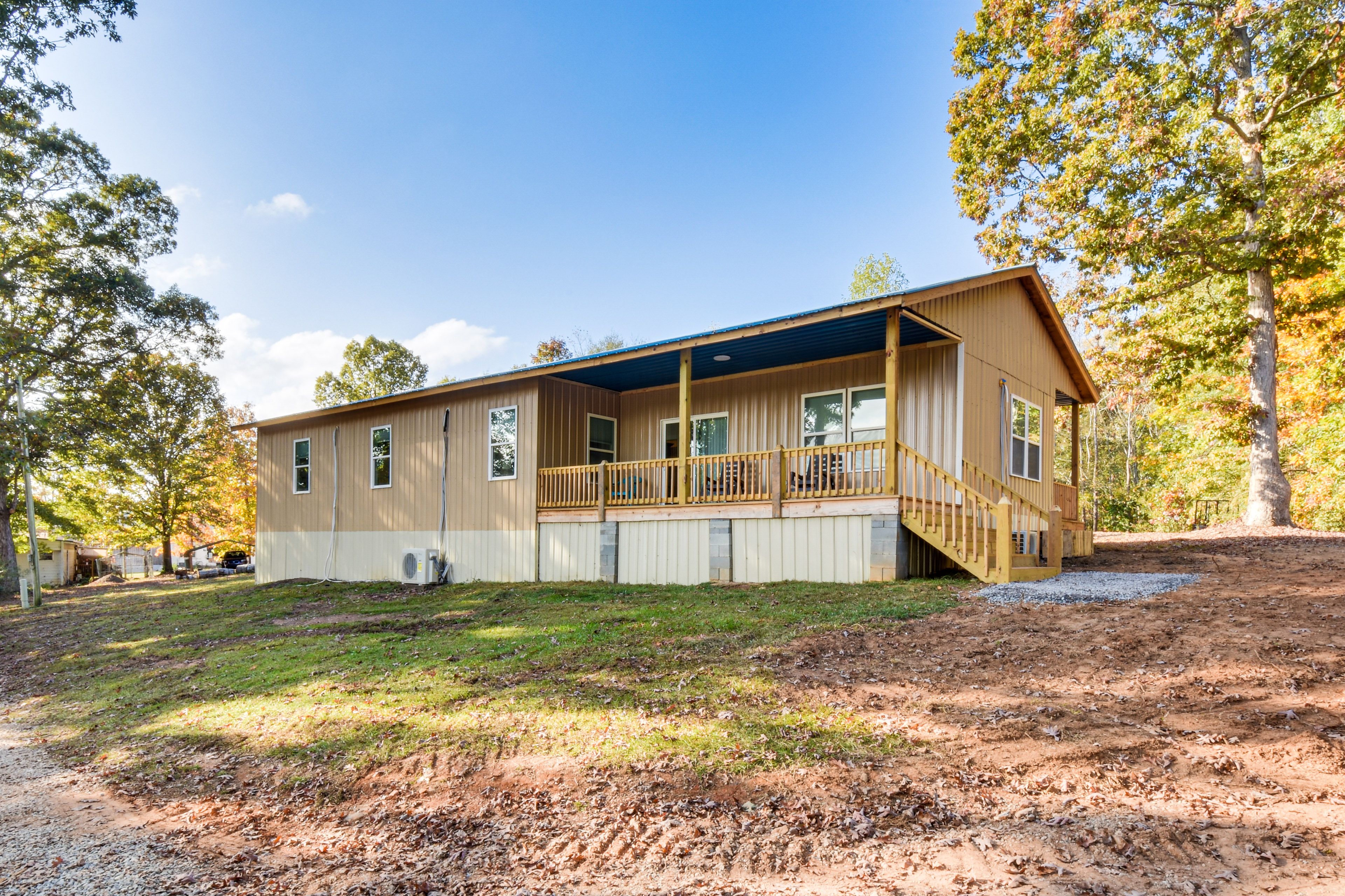 Back Exterior | Shared Fire Pit