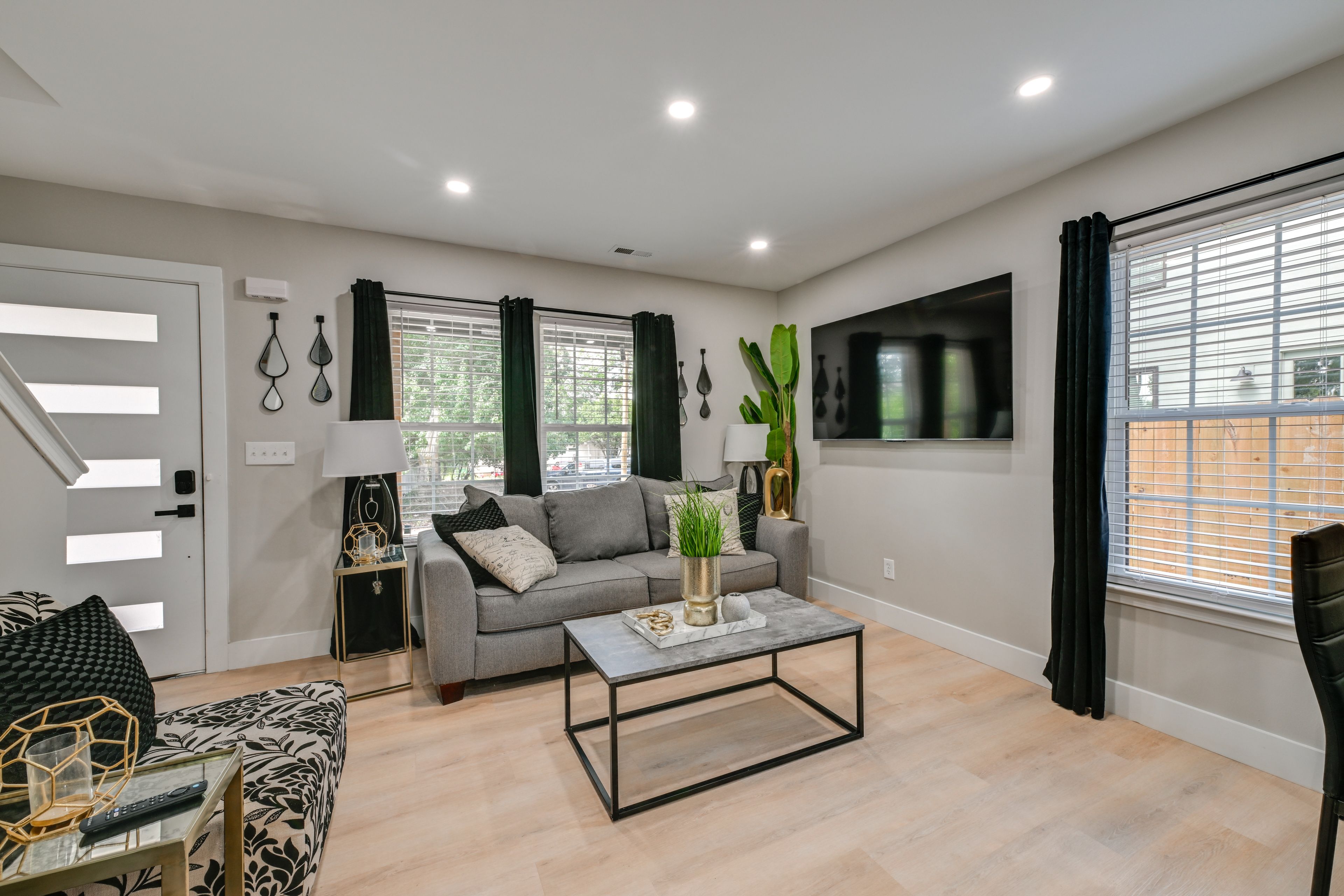 Living Room | Free WiFi | Central Heat & A/C | Smart TV | 1st Floor