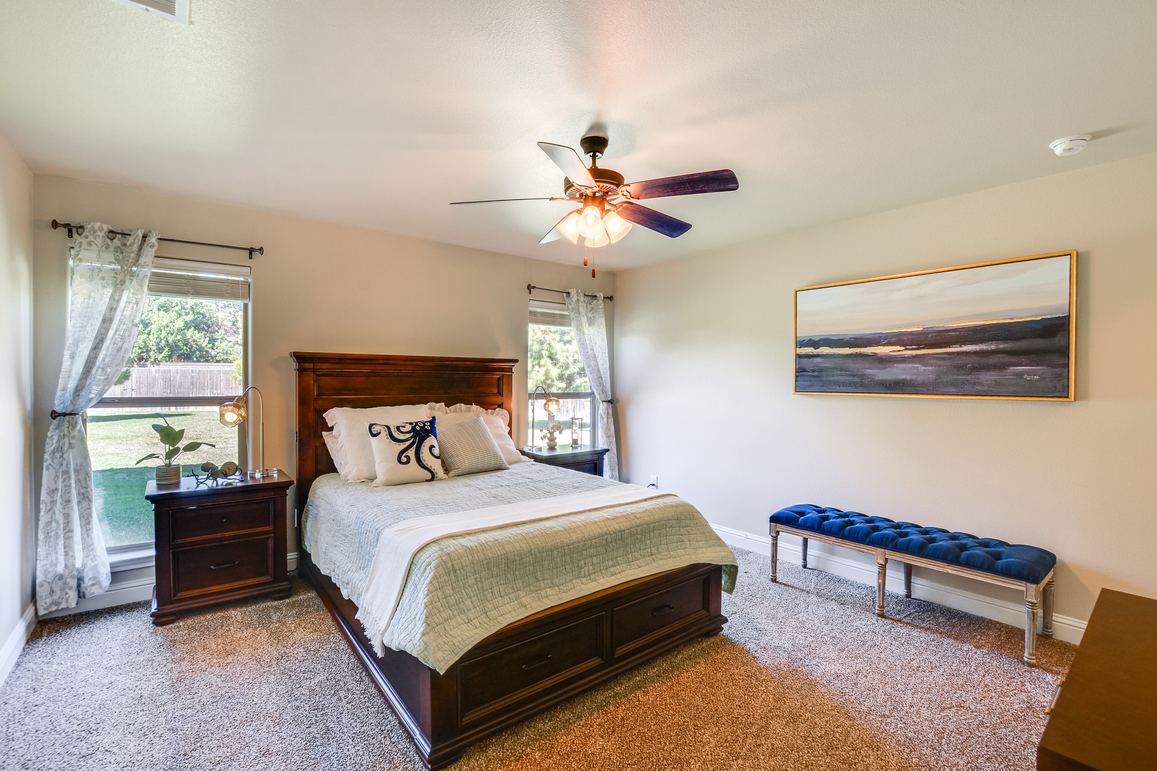 Bedroom 4 | Queen Bed | Walk-In Closet
