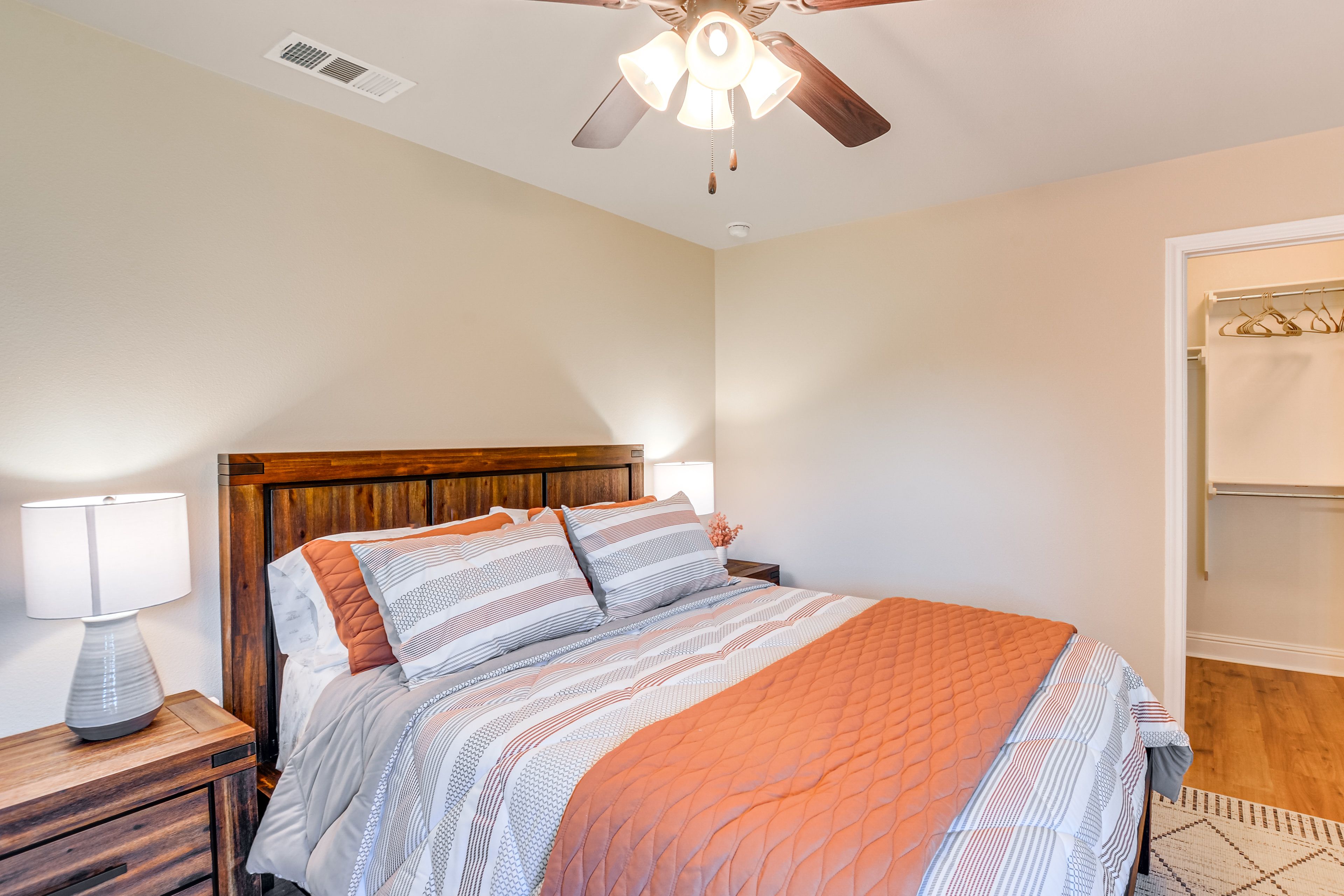 Bedroom 3 | Queen Bed | Walk-In Closet