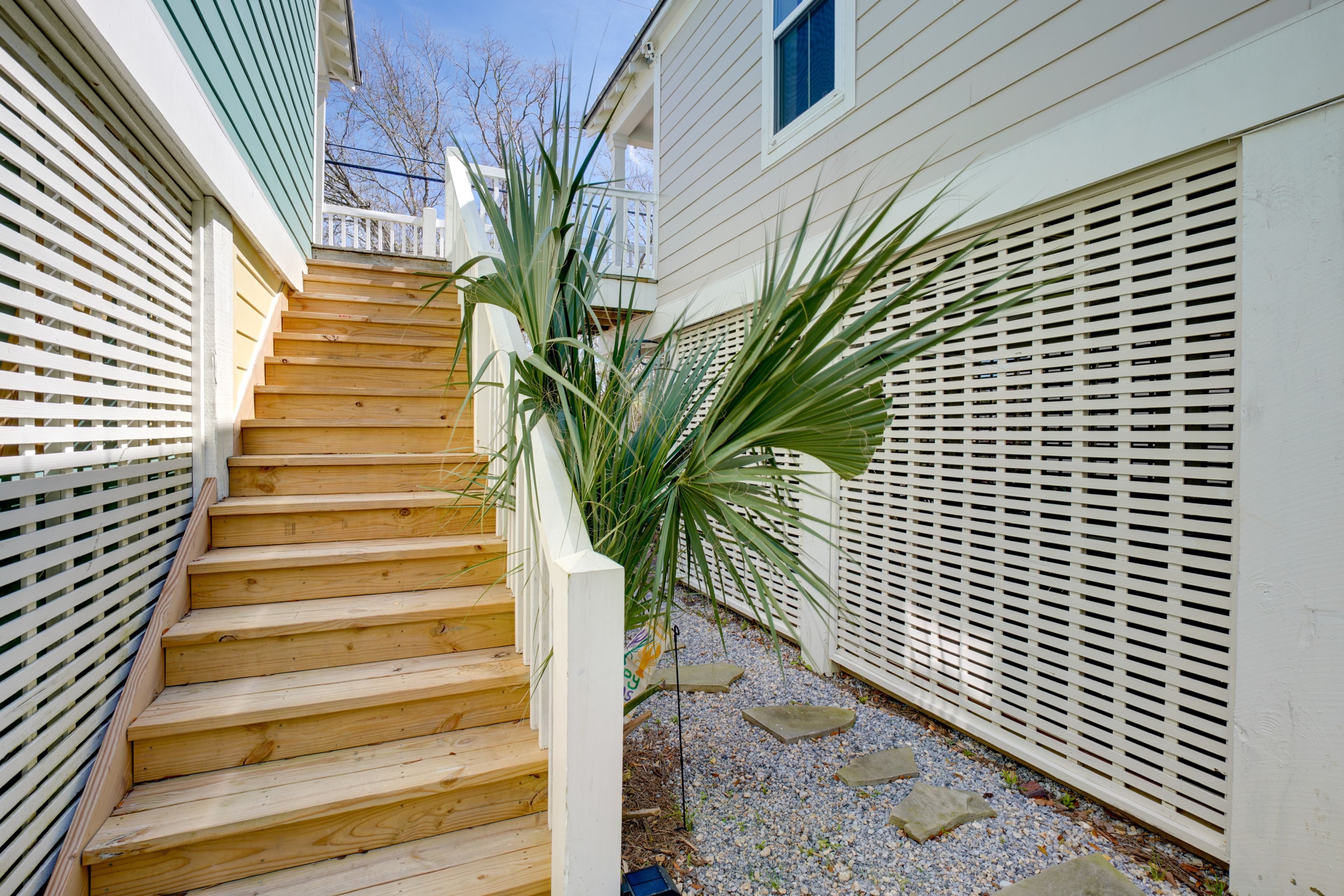 Stairs to Access Property