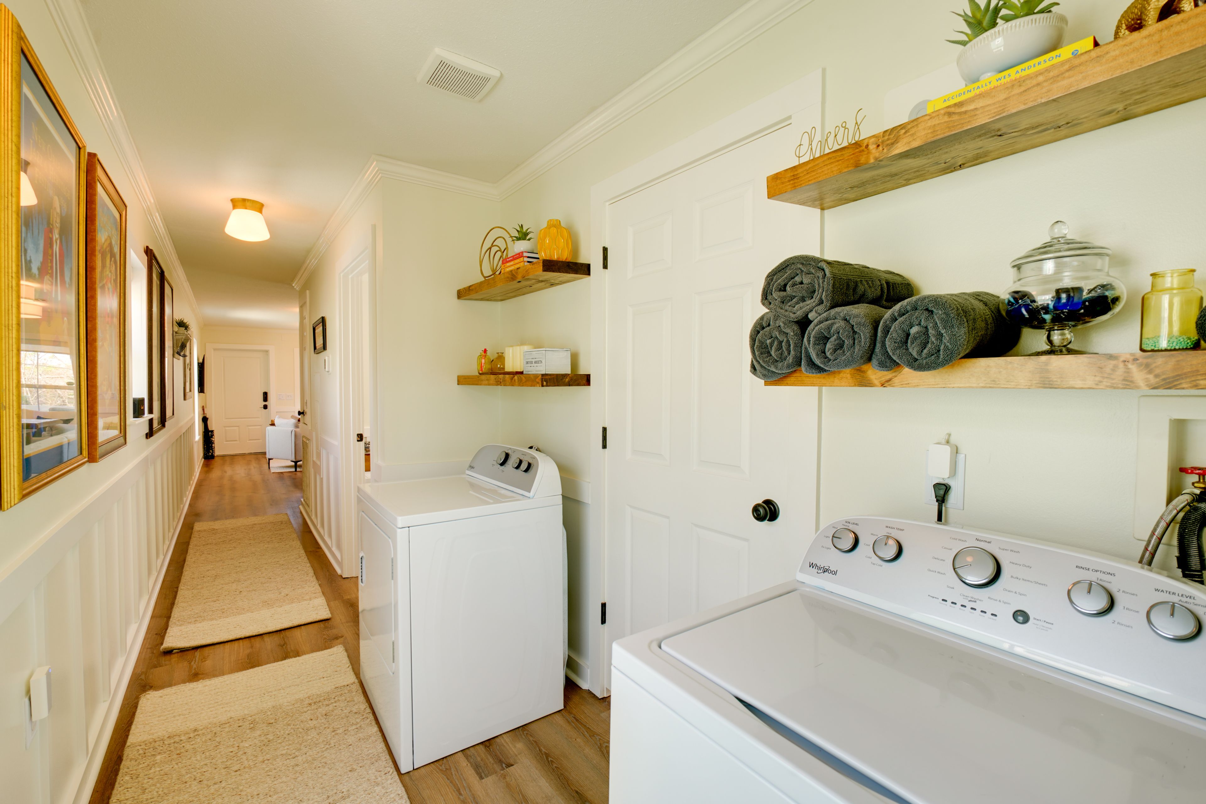 In-Unit Laundry | Main Level | Laundry Pods Provided