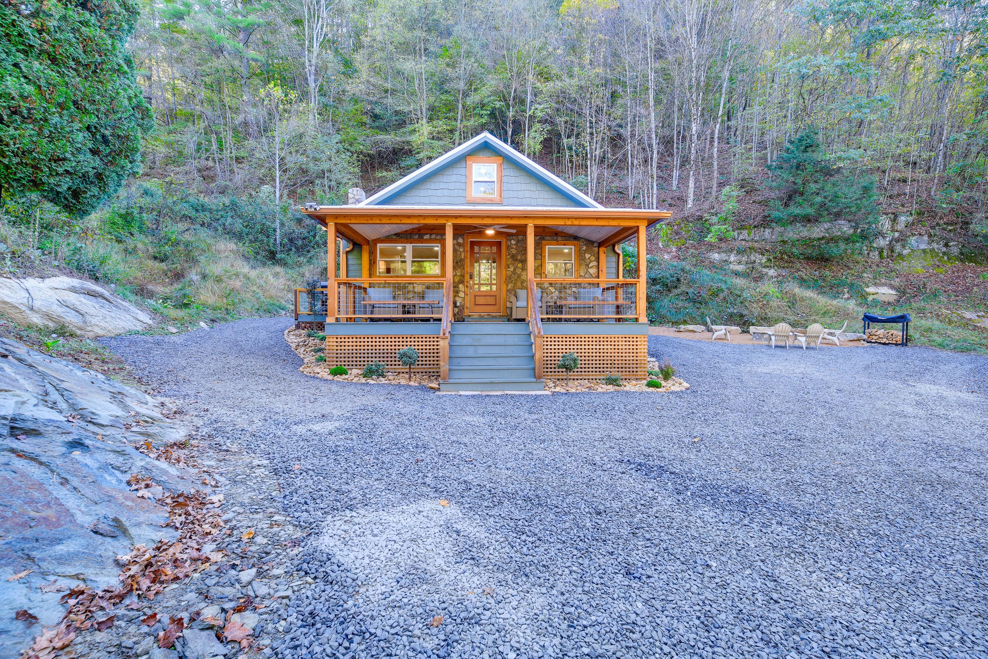 Cottage Exterior | Fire Pit | Gas Grill