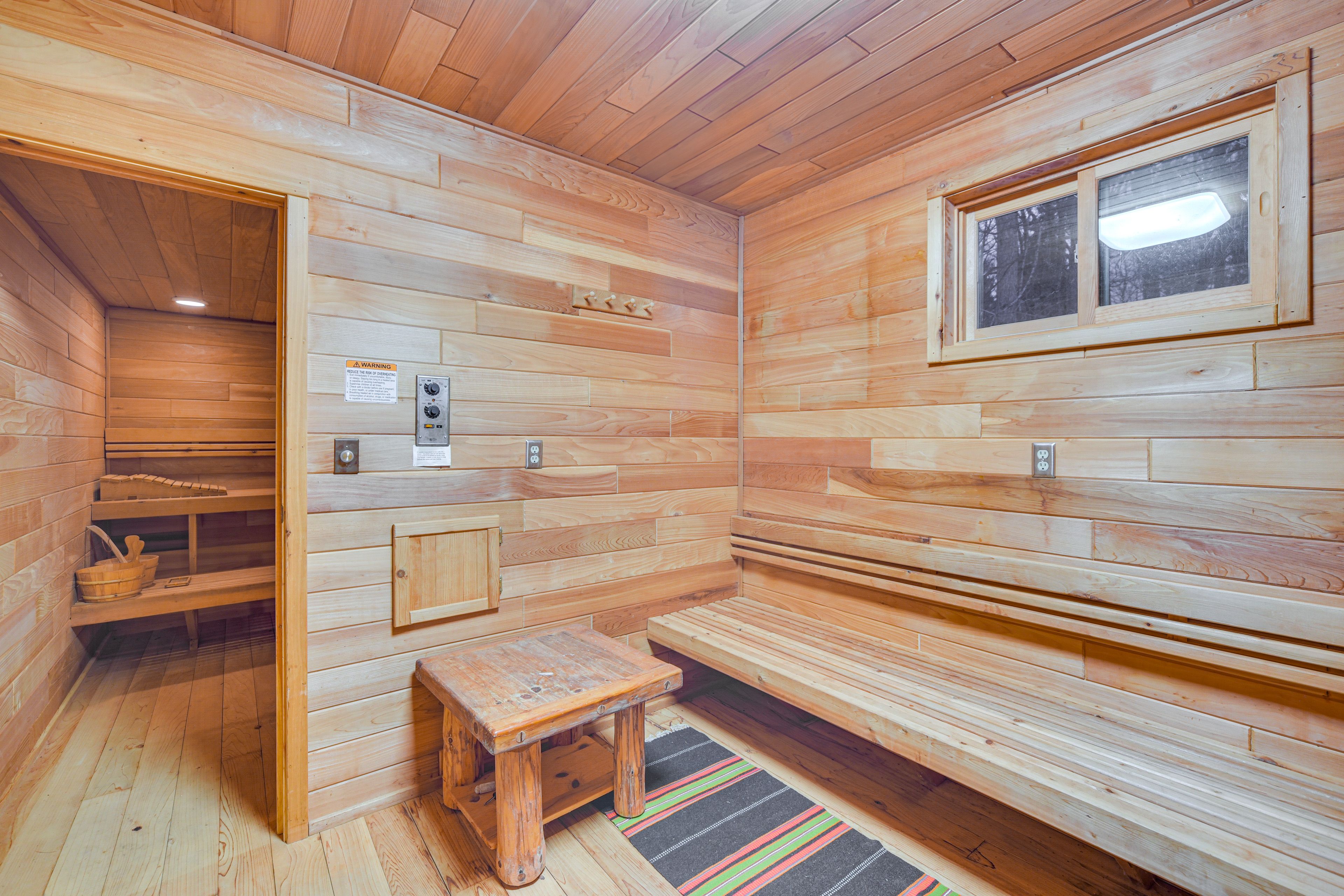 8-Person Sauna | Basement