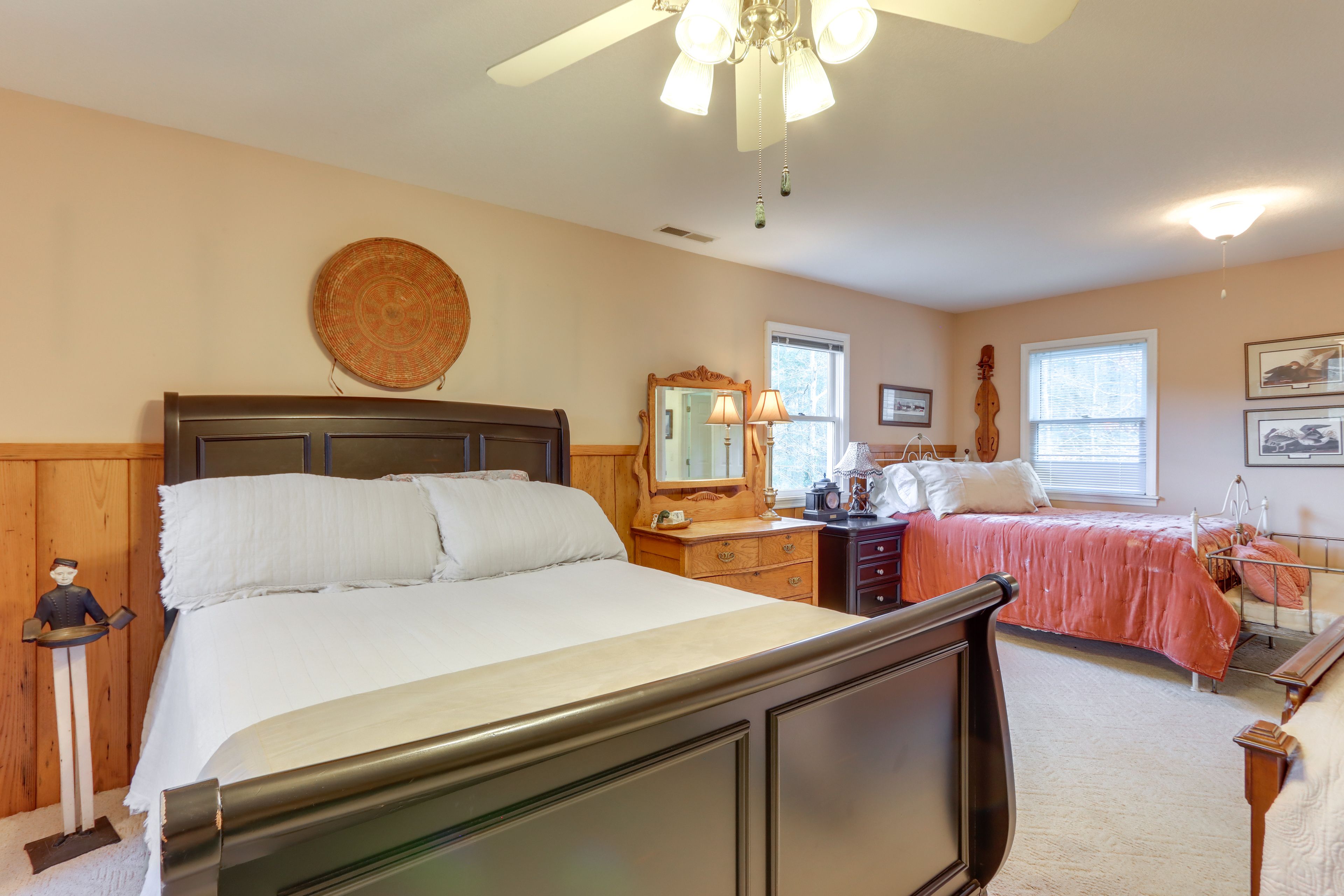 Bedroom 3 | 2nd Floor | 2 Queen Beds | Full Bed | Linens Provided