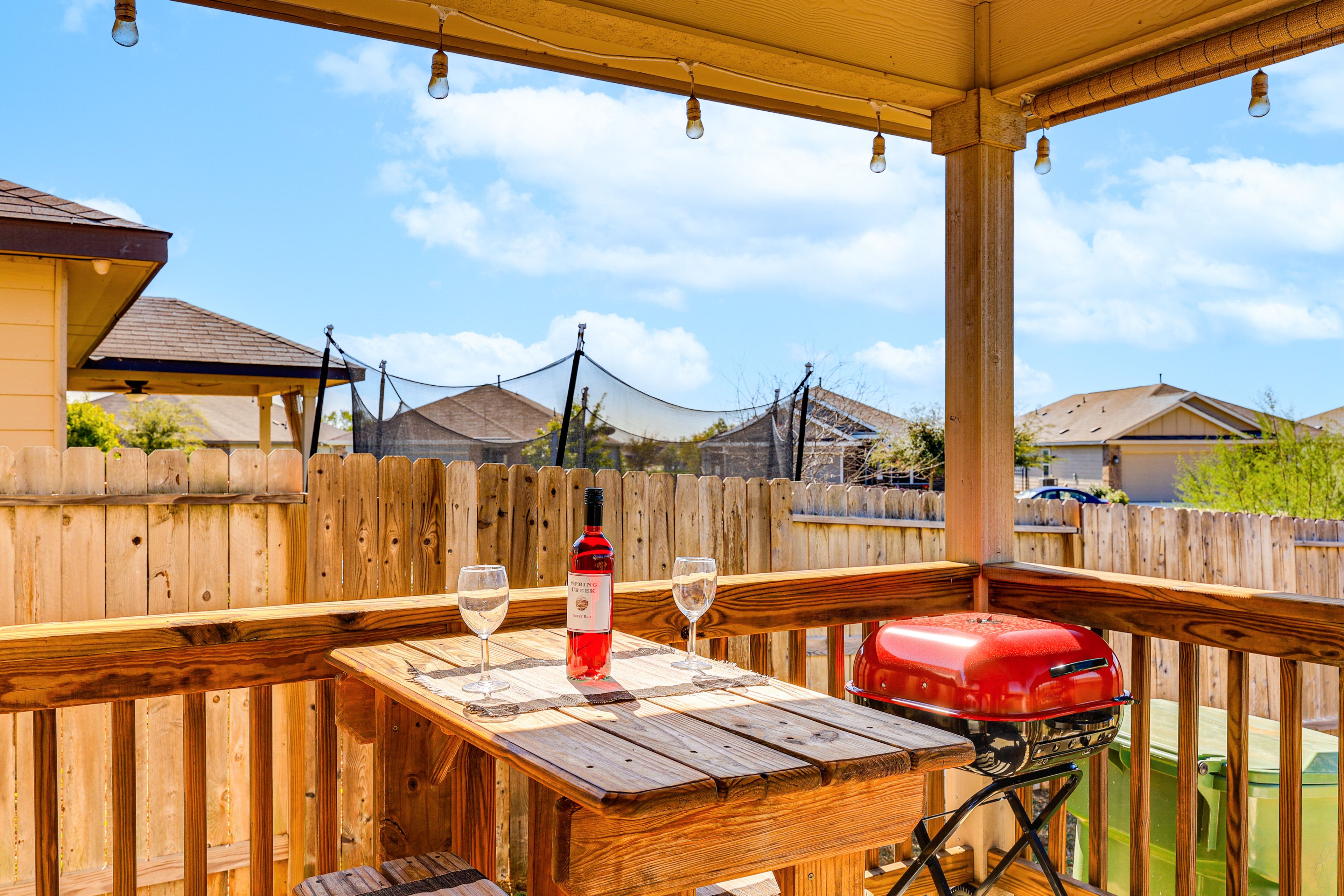 Deck | Dining Area | Charcoal Grill