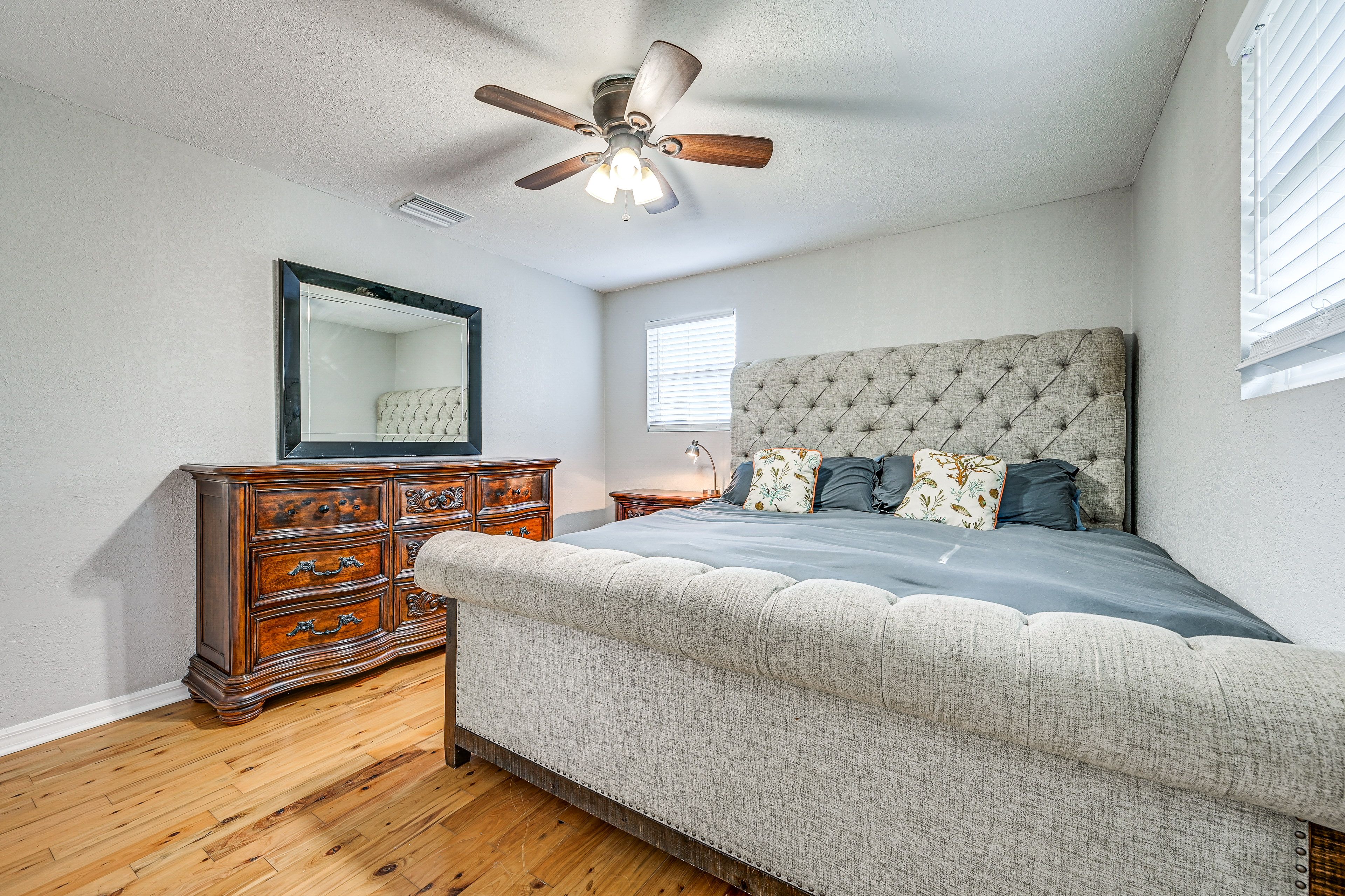 Bedroom 1 | California King Bed | Linens Provided
