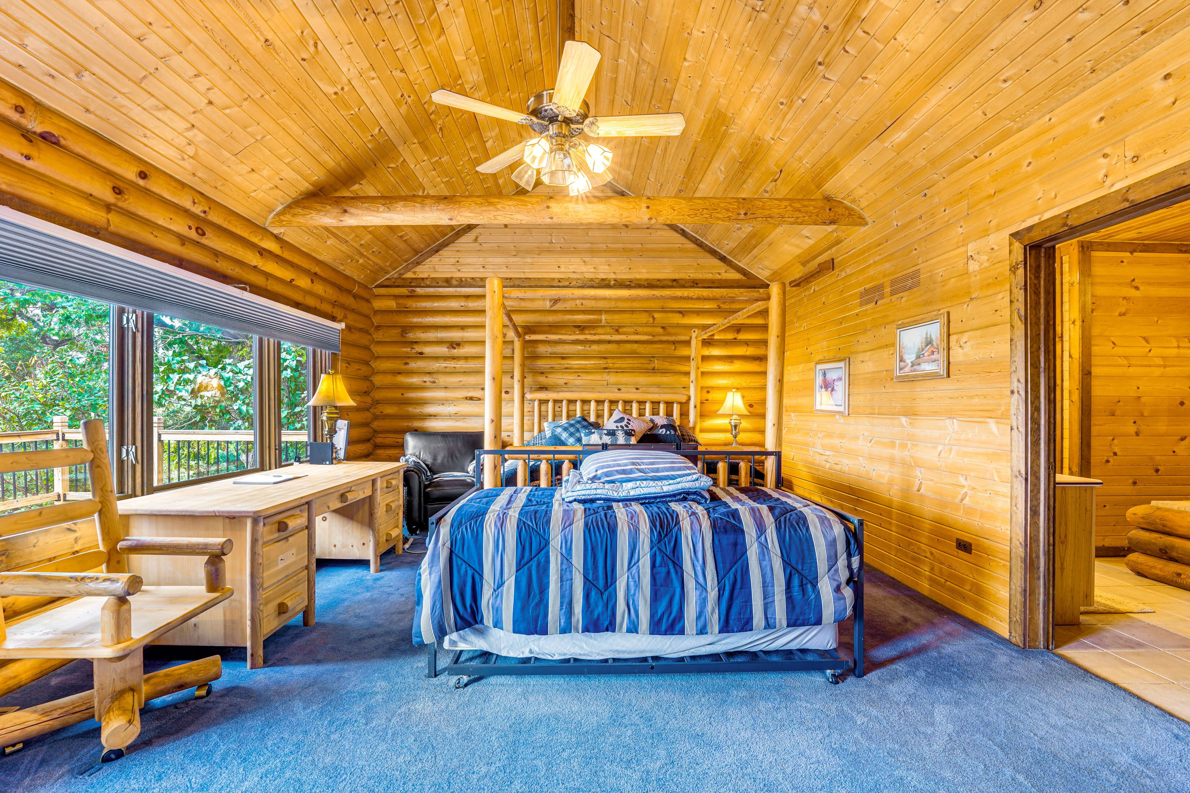 Bedroom 1 | King Bed | Twin Bed w/ Twin Trundle | Main Level