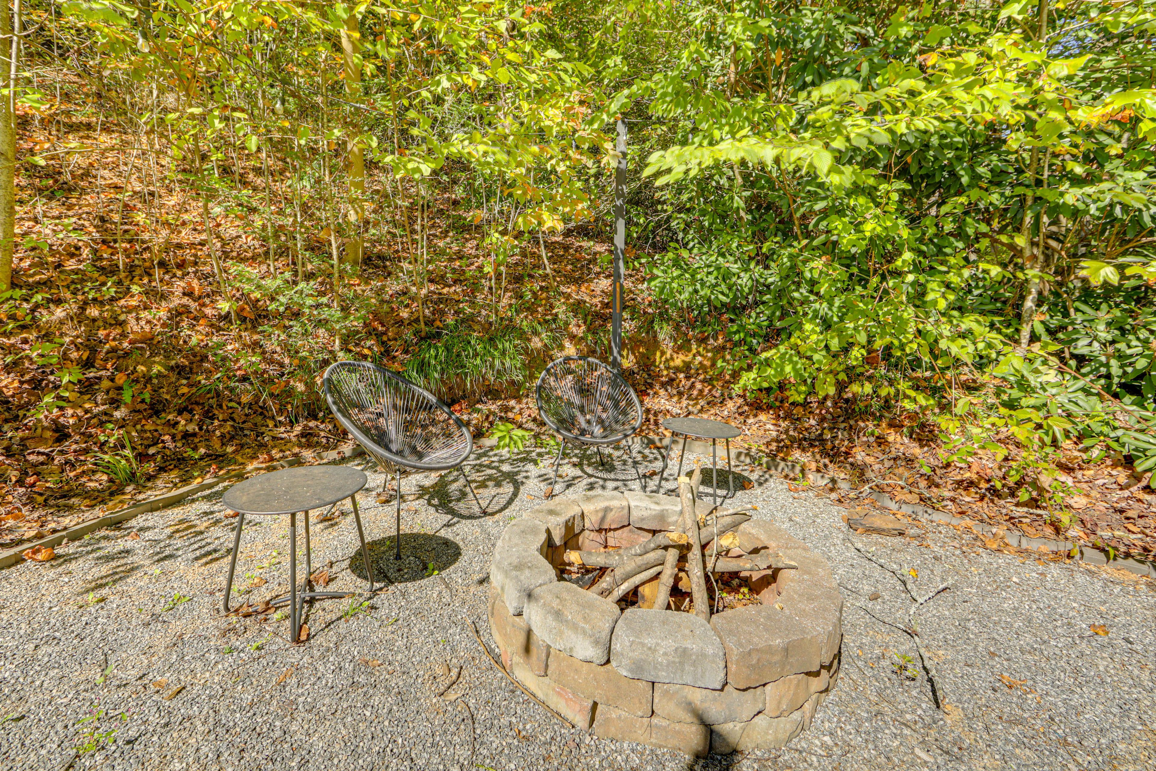 Wood-Burning Fire Pit