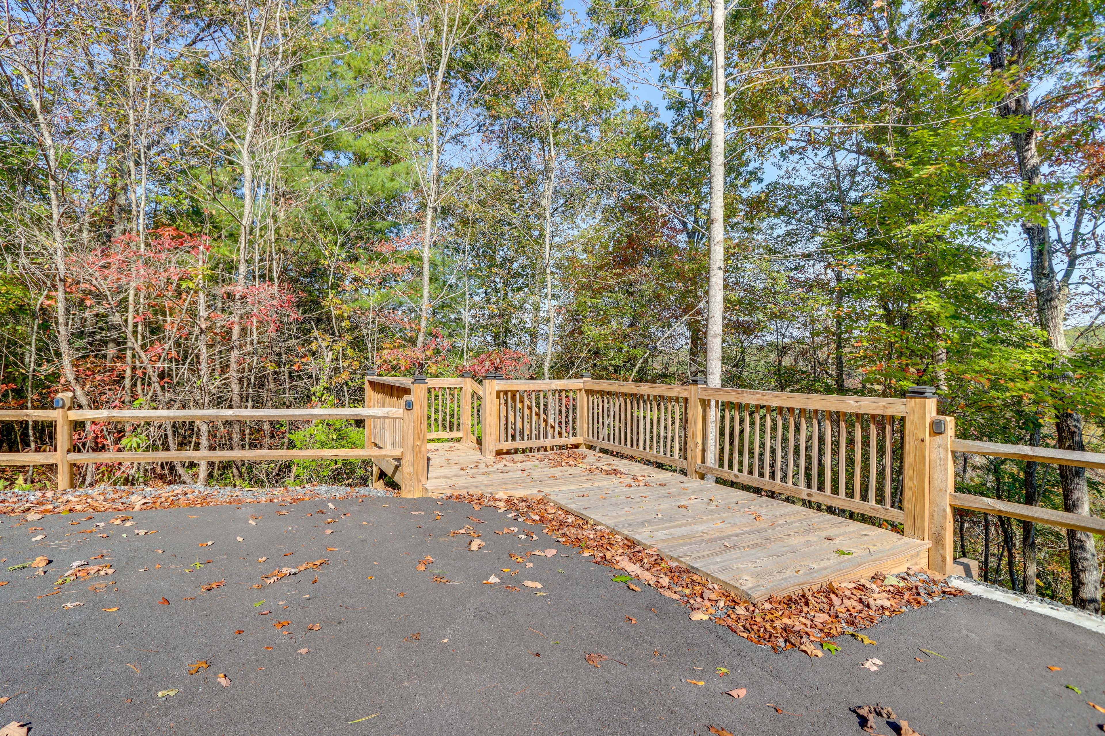 Stairs to Fire Pit