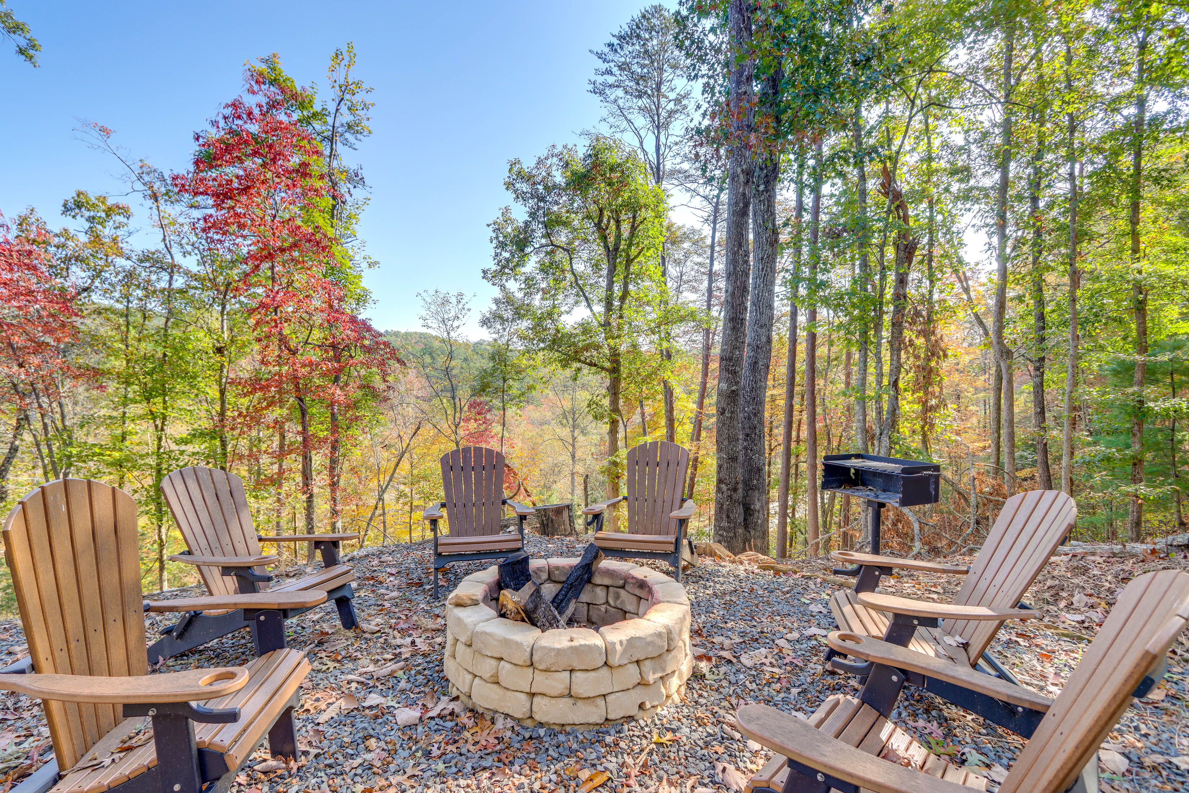 Wood-Burning Fire Pit | Grill
