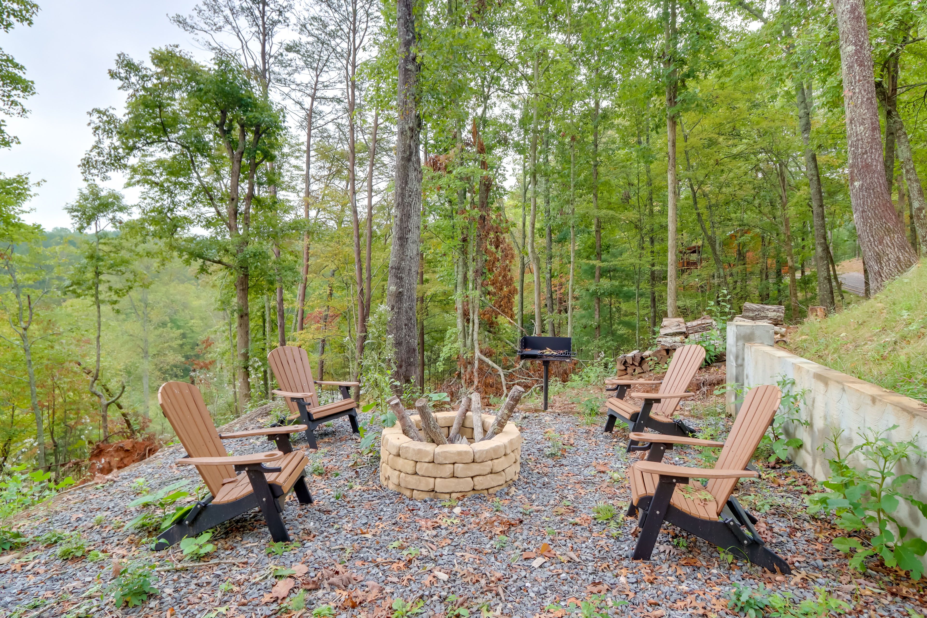 Wood-Burning Fire Pit | Grill