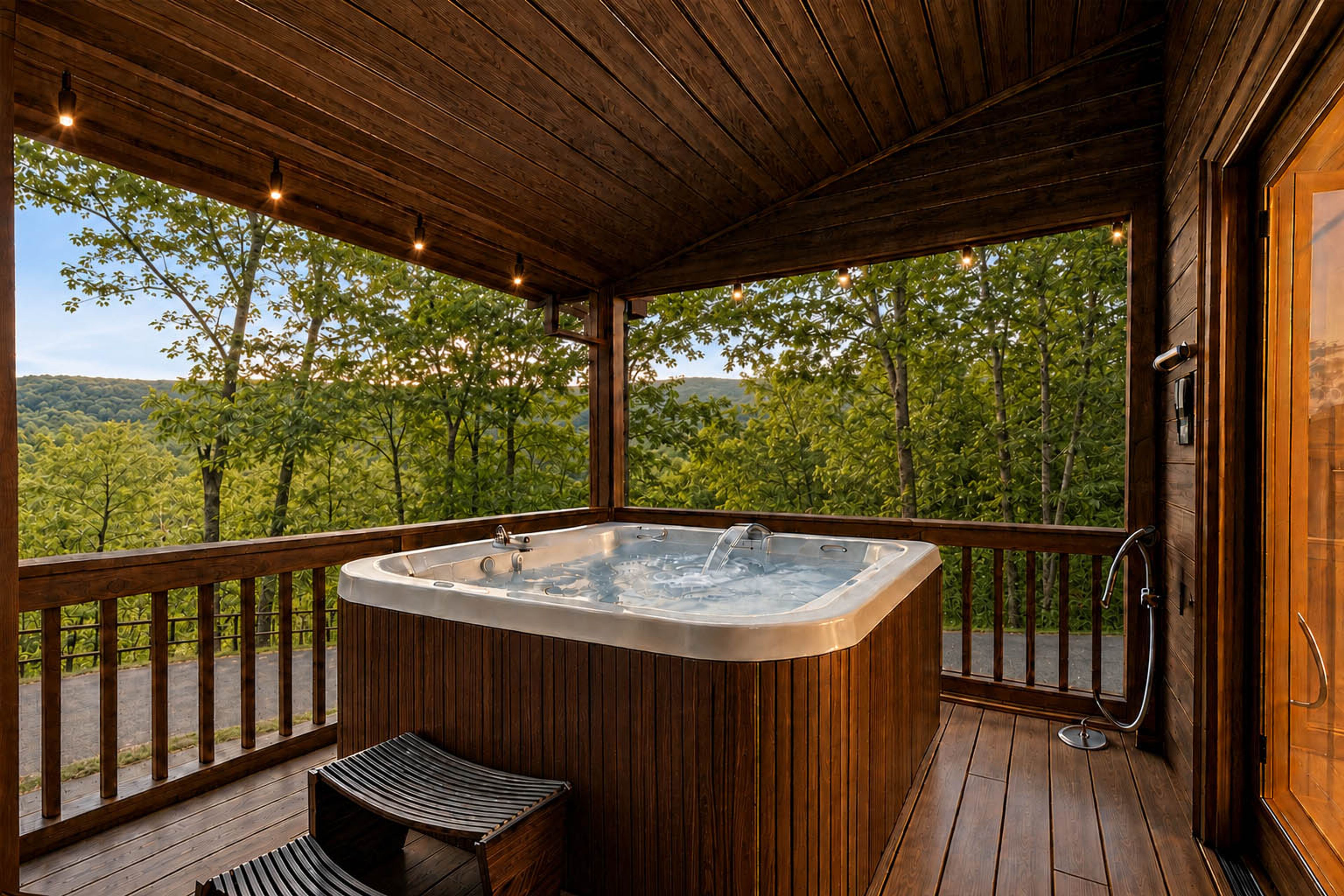 Blue Ridge Vacation Rental | 2BR | 2BA | 2,000 Sq Ft | Stairs Required