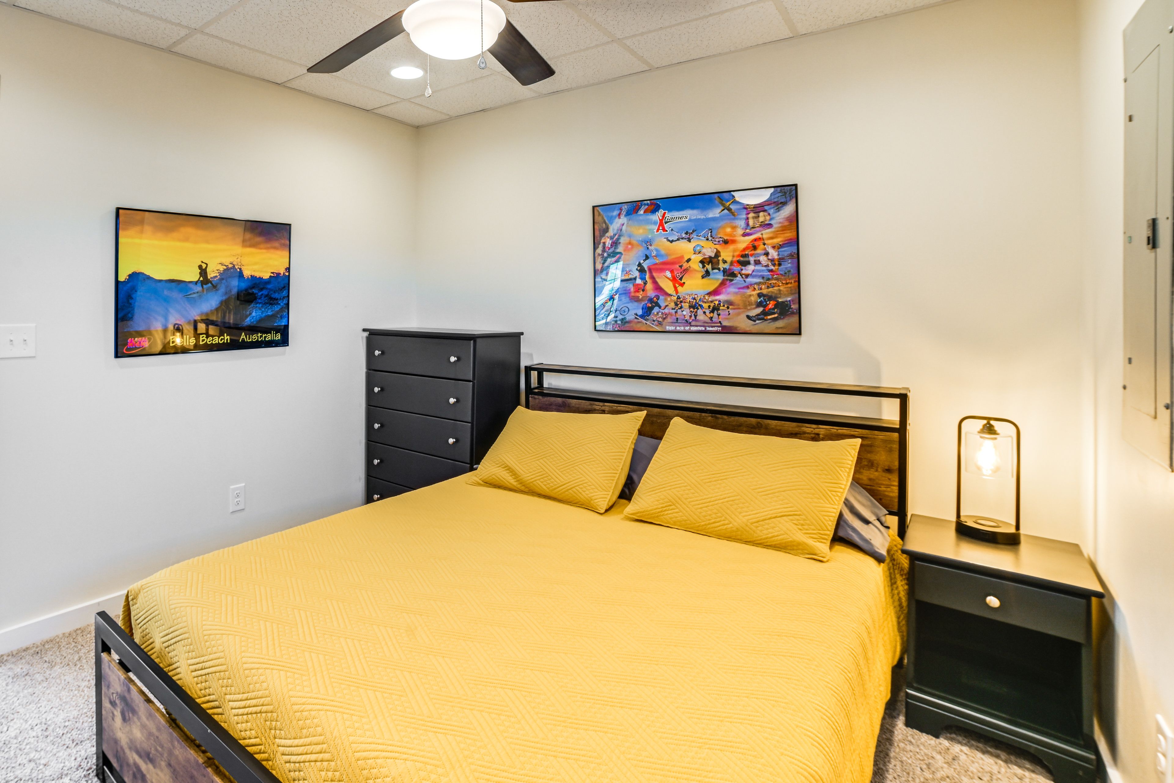 Bedroom 1 | Queen Bed | Basement