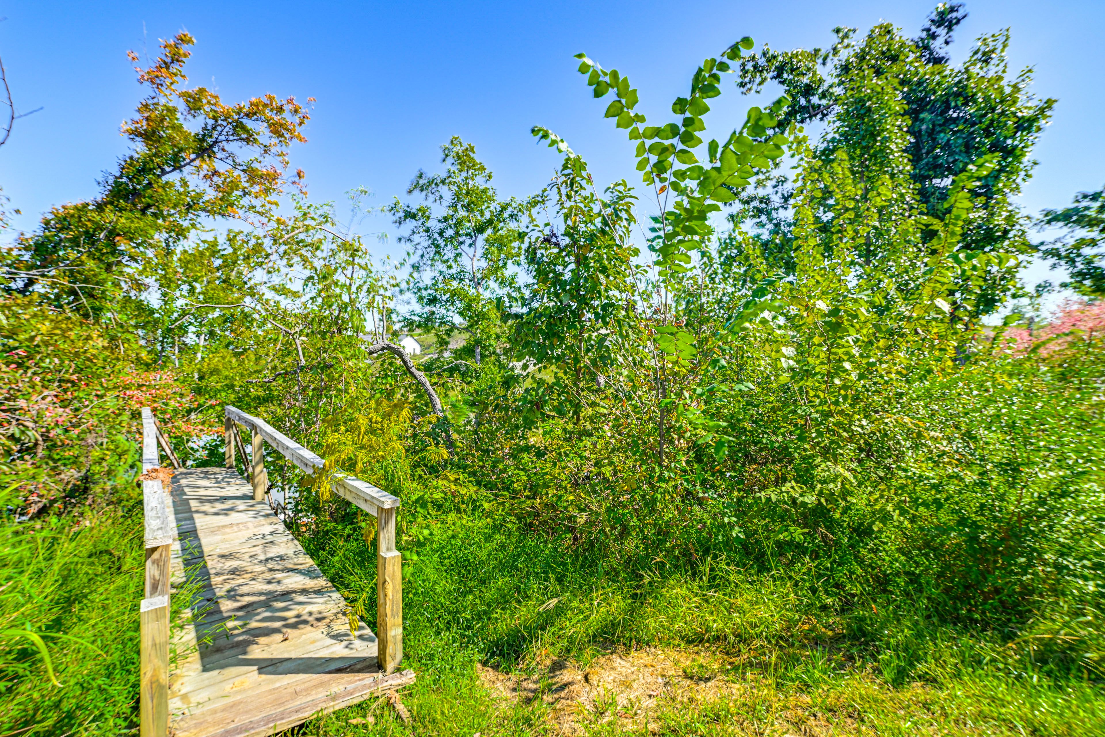 Exterior Staircase to Dock