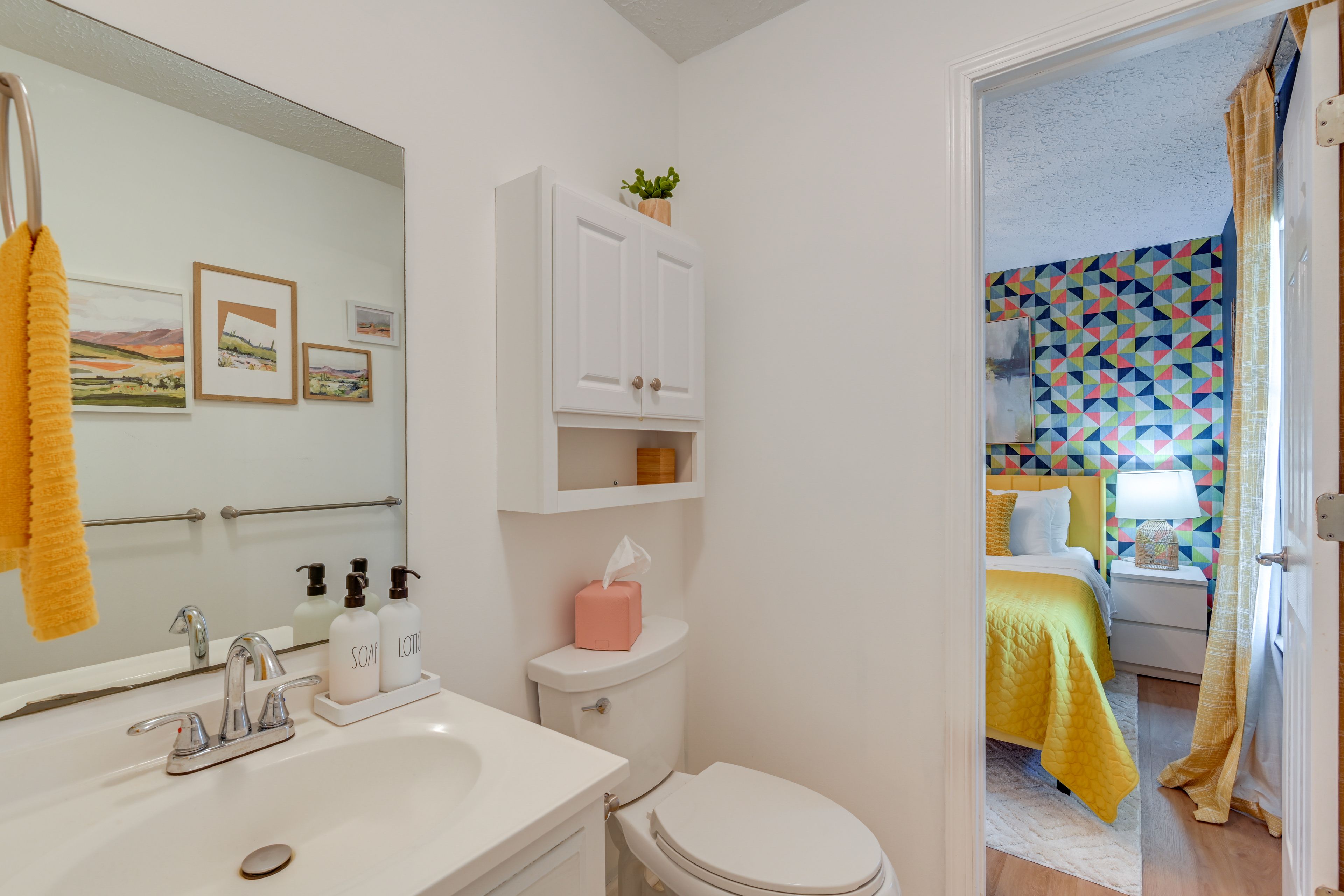 Jack-and-Jill Half Bath