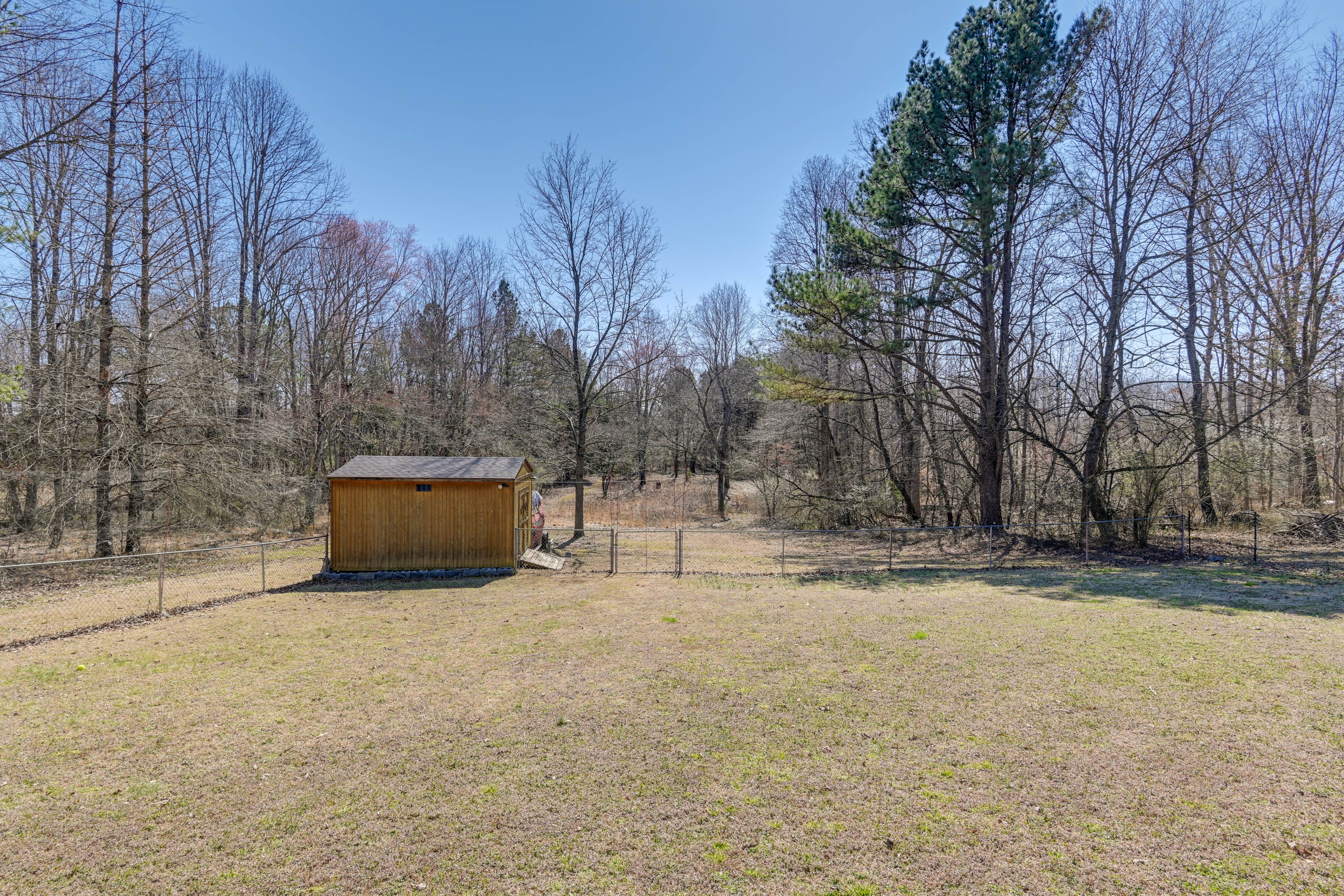 Fenced Yard