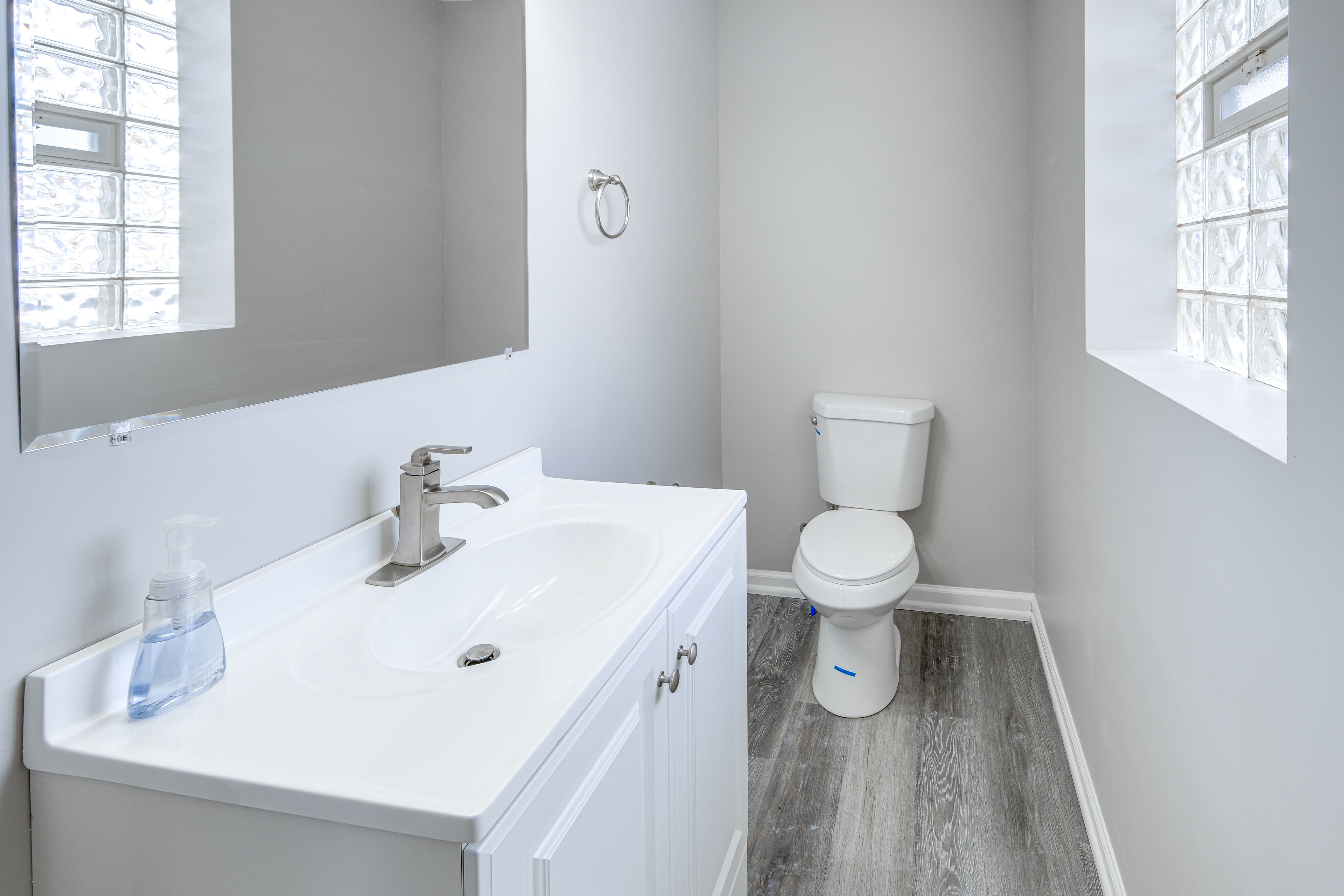 Half Bathroom | Lower Floor | Towels Provided