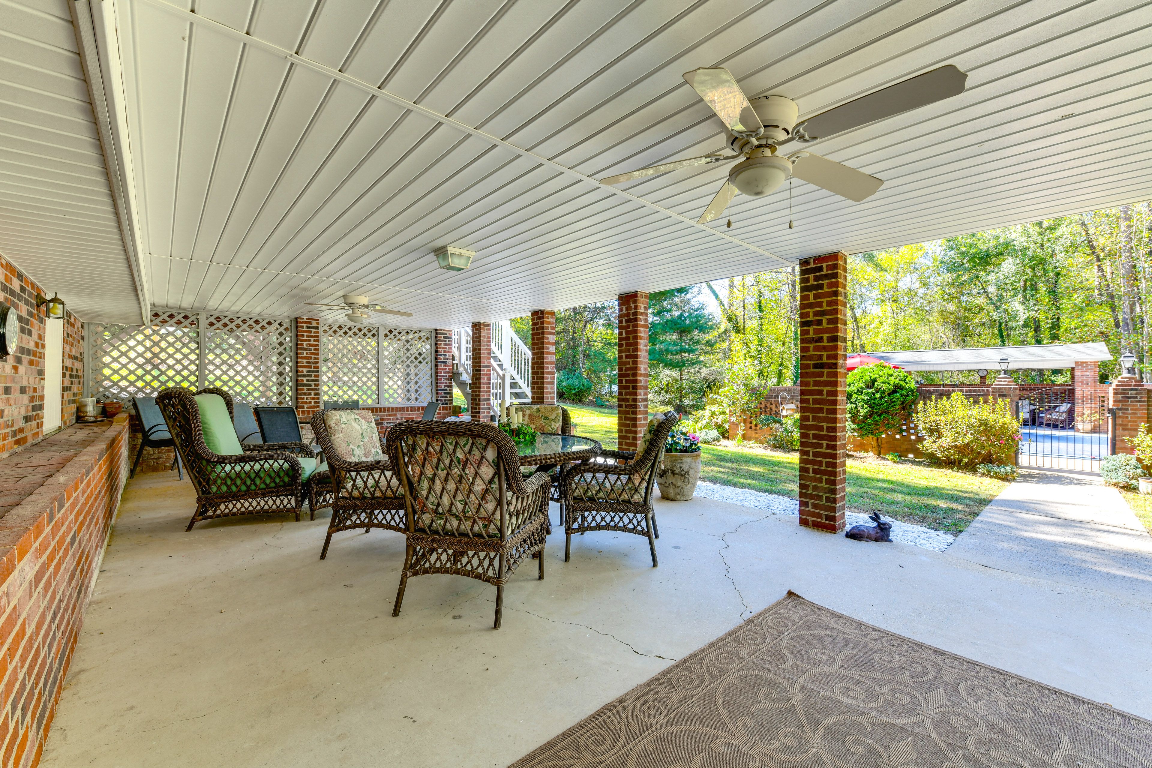 Covered Patio | Seating | Dining Areas