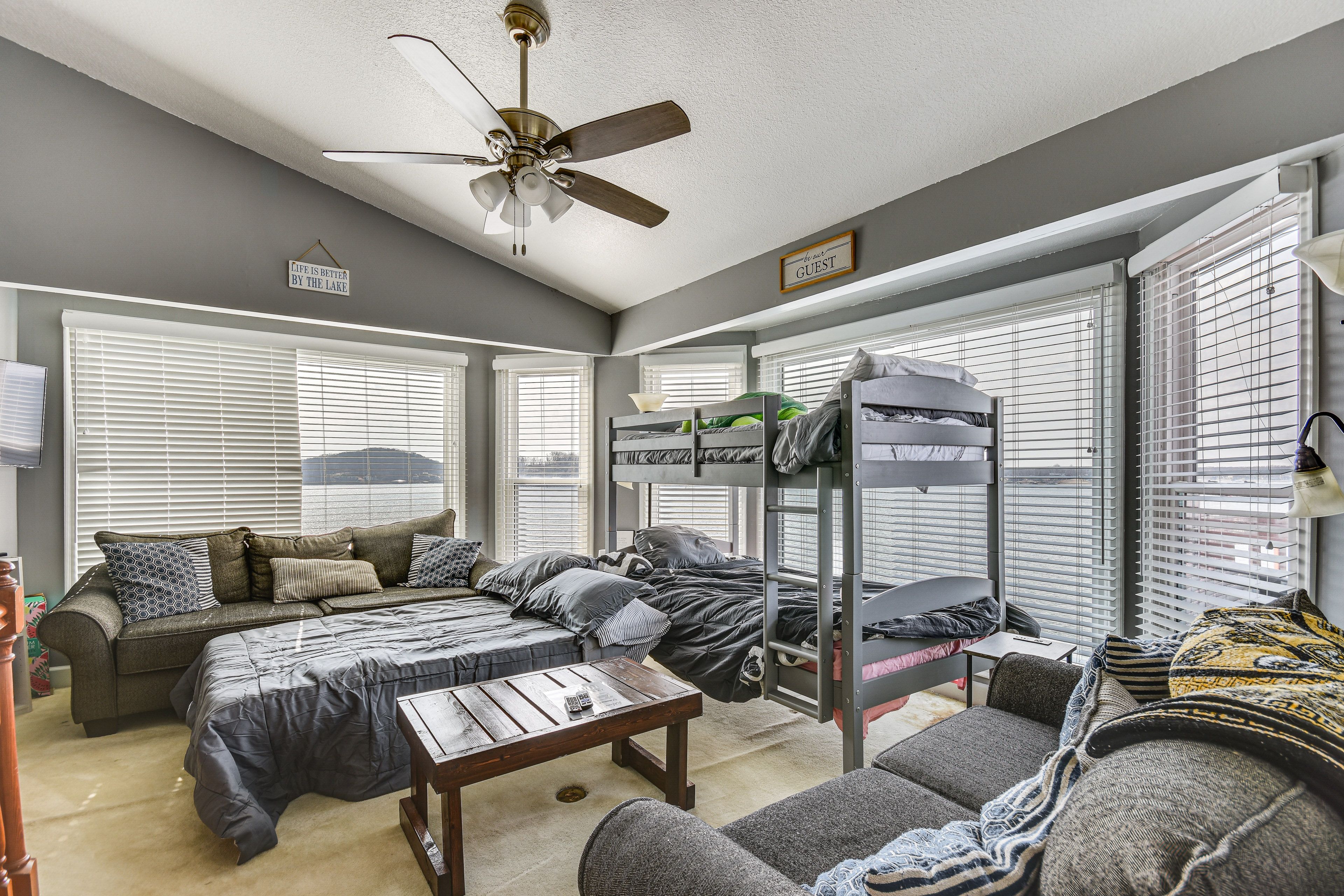 Loft Area | Twin Bunk Bed | Full Rollaway Bed | 2nd Floor | Board Games