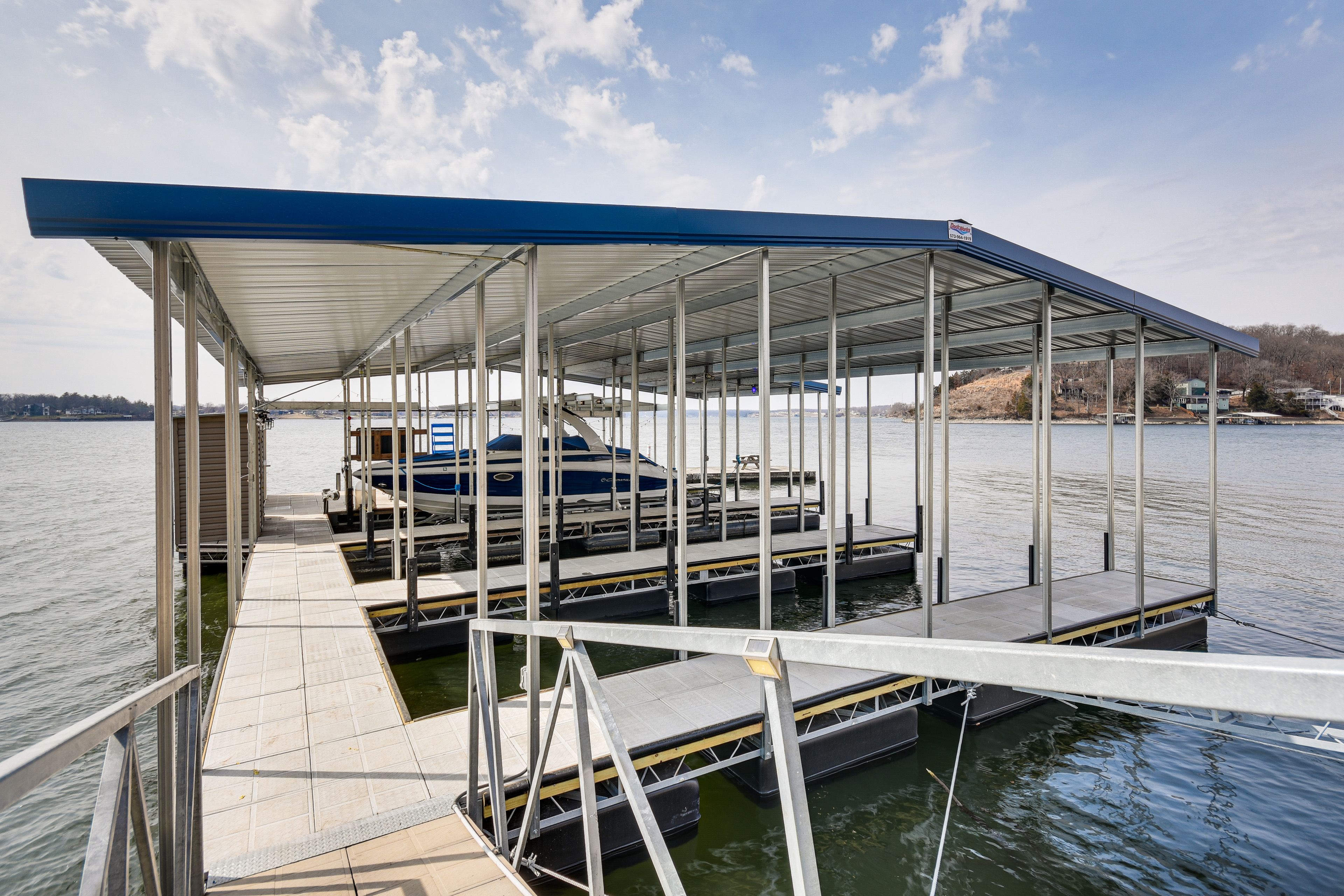Boat Dock | 3 Boat Slips | Lake Access