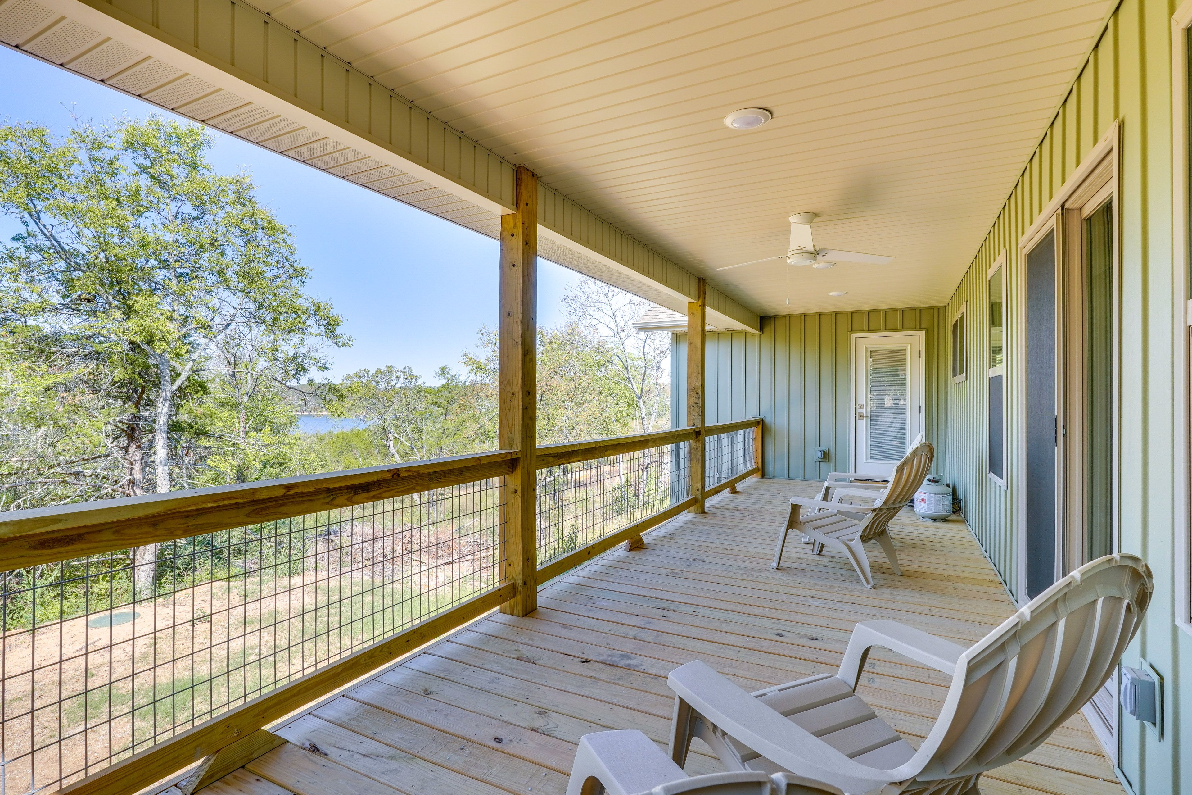 Deck | Lake View | Grill | Single-Story Home