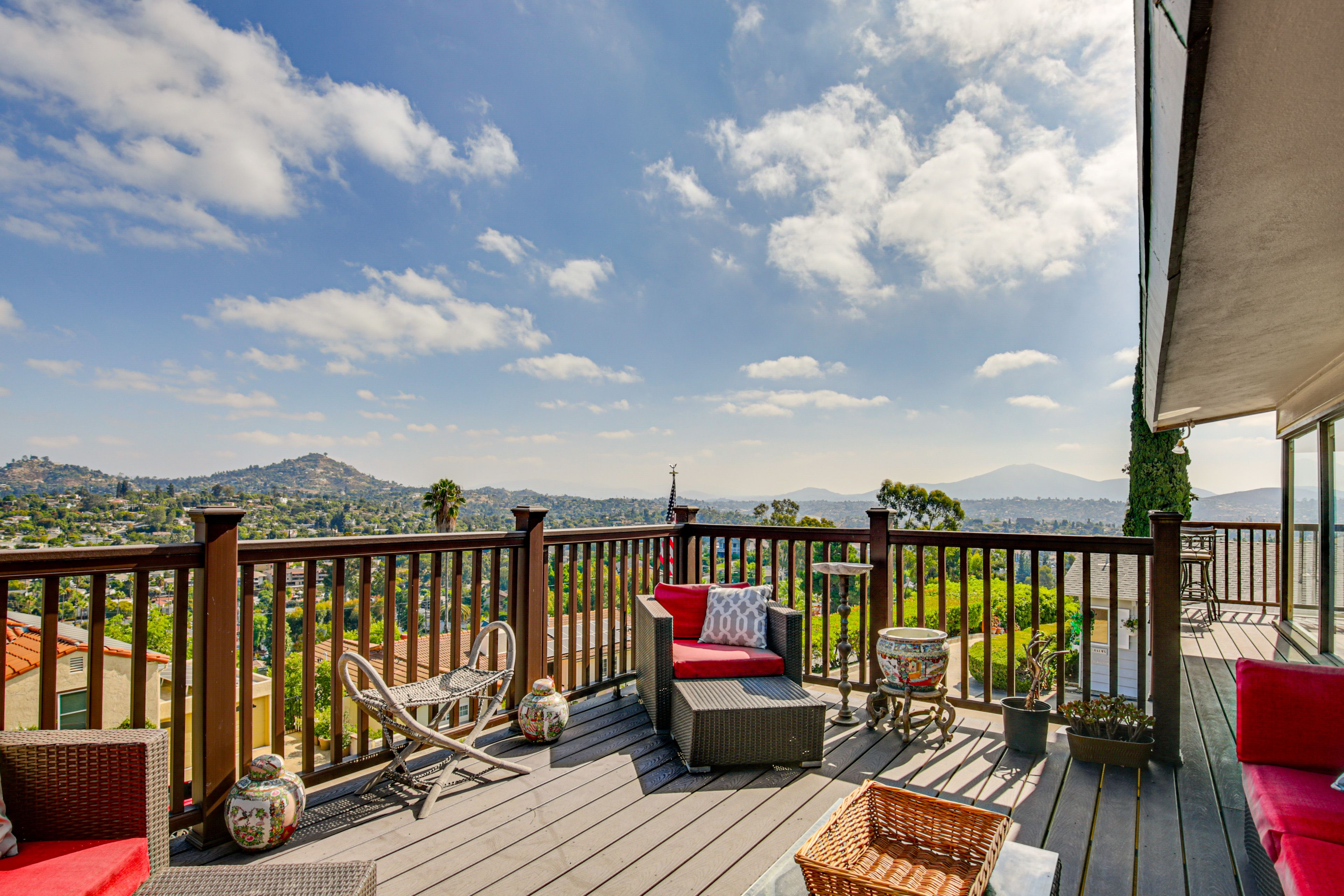 Wraparound Deck | Mountain Views