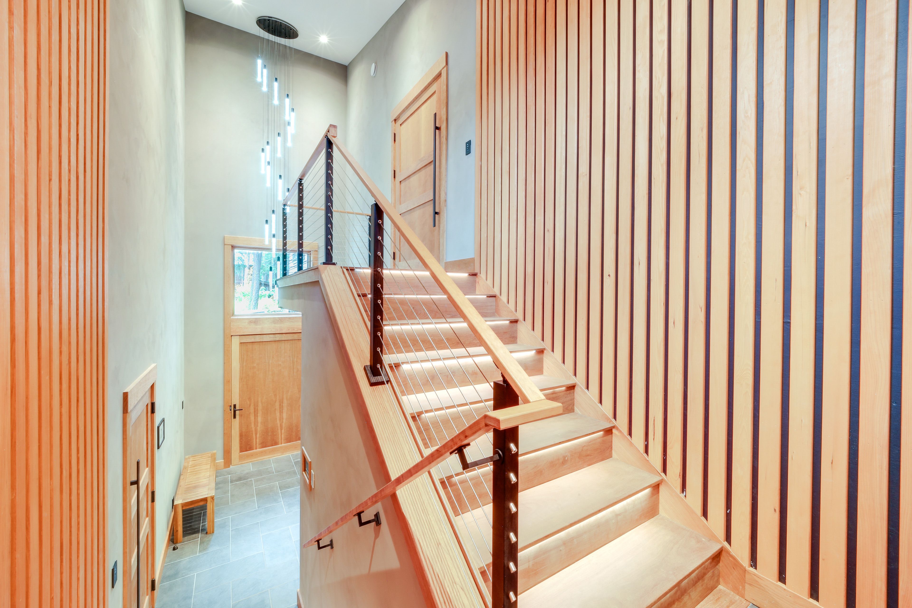 Stairs to Upper Level