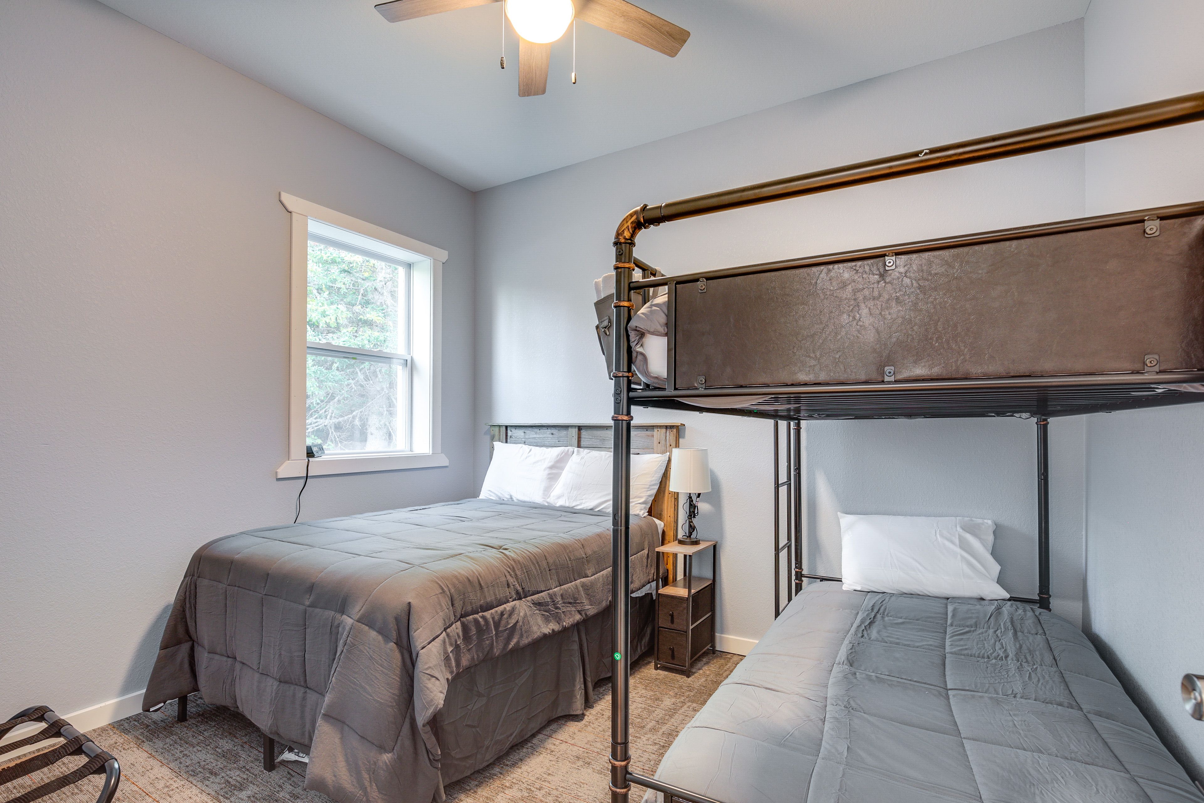Bedroom 1 | Full Bed | Twin Bunk Bed | Linens Provided