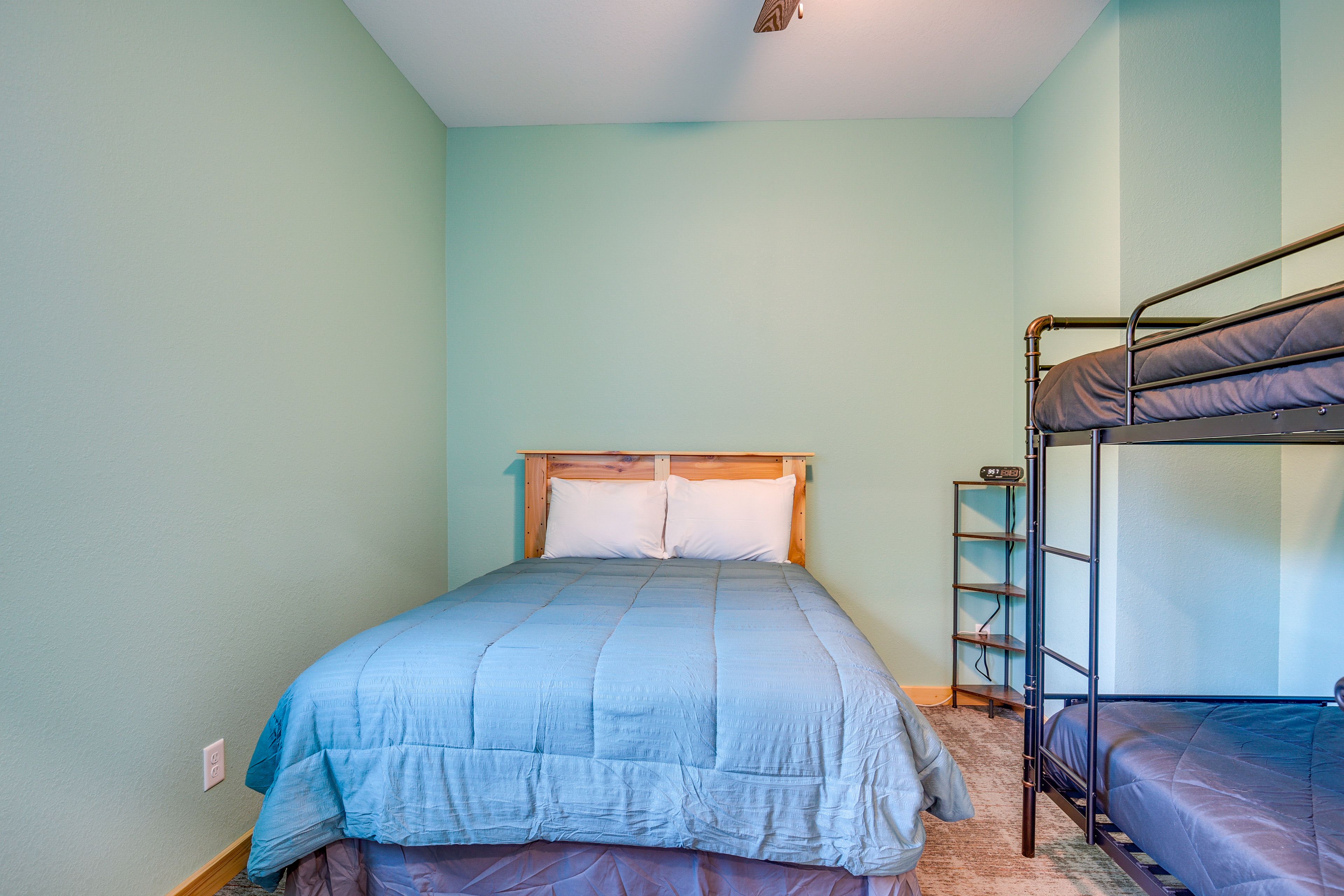 Bedroom 1 | Full Bed | Twin Bunk Bed | Linens Provided