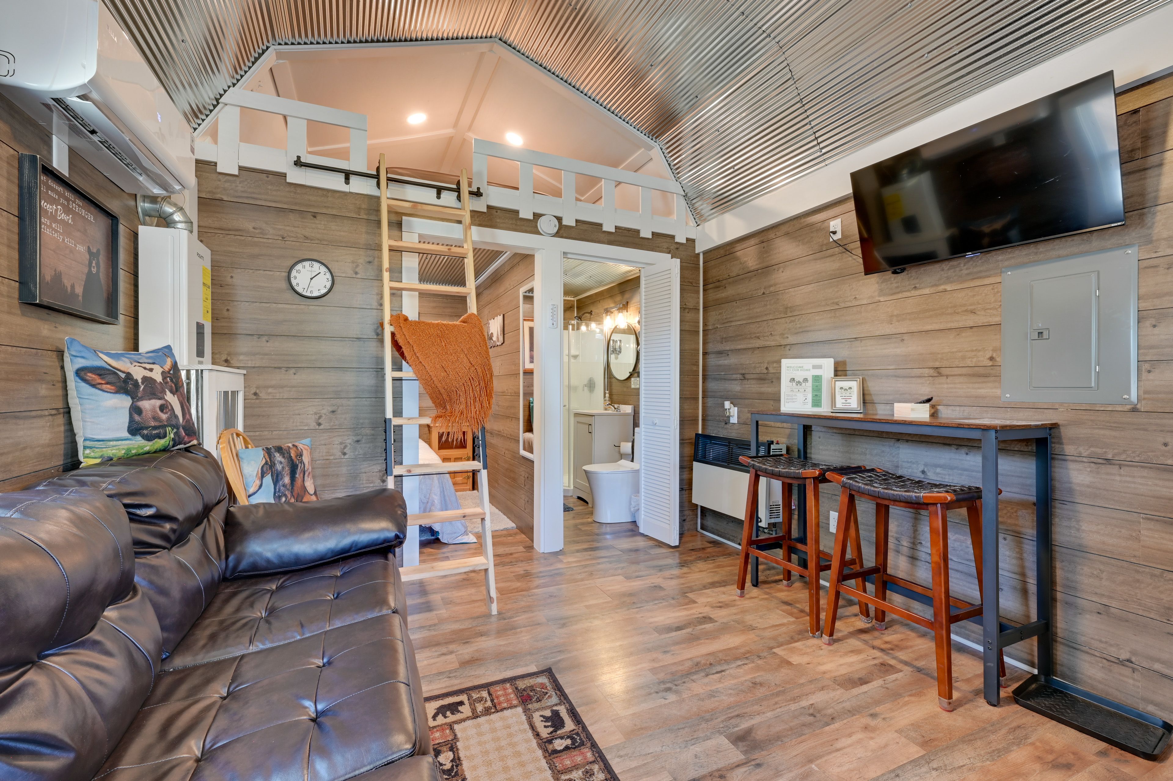 Studio | Living Area | Queen Sleeper Sofa | Main Level | Smart TV | Free WiFi