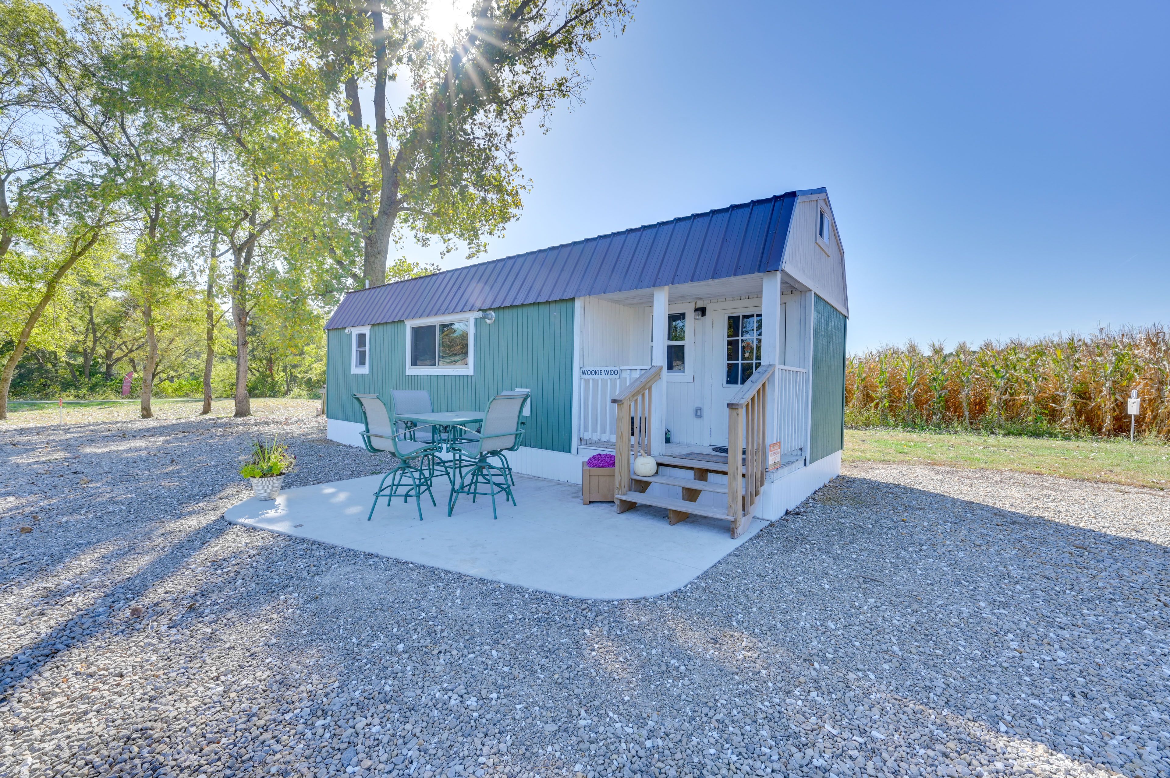 Cabin Exterior | Designated Parking (1 Vehicle) | Overflow Parking