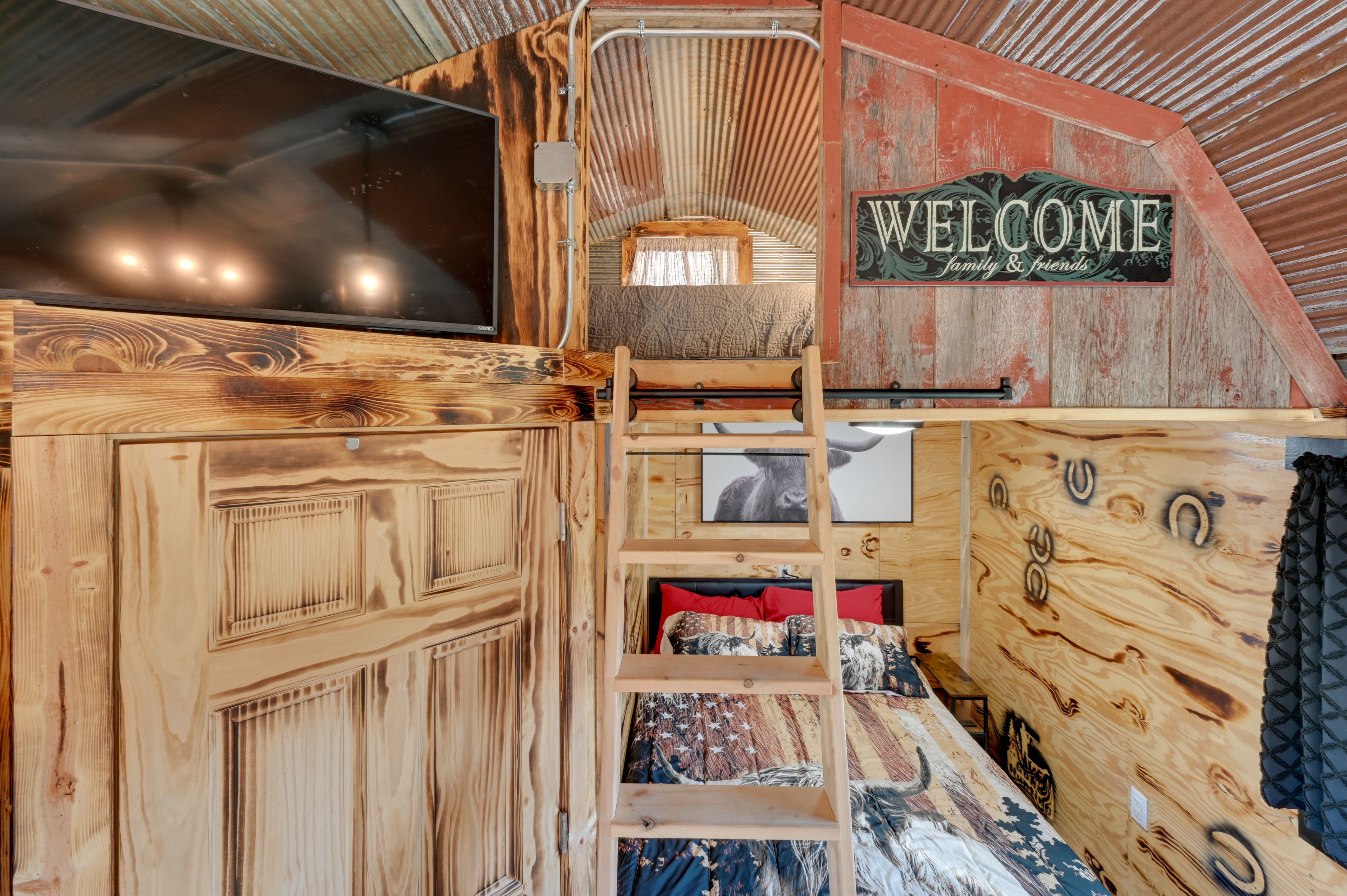 Loft (Access Via Ladder) | Queen Mattress | 2nd Floor