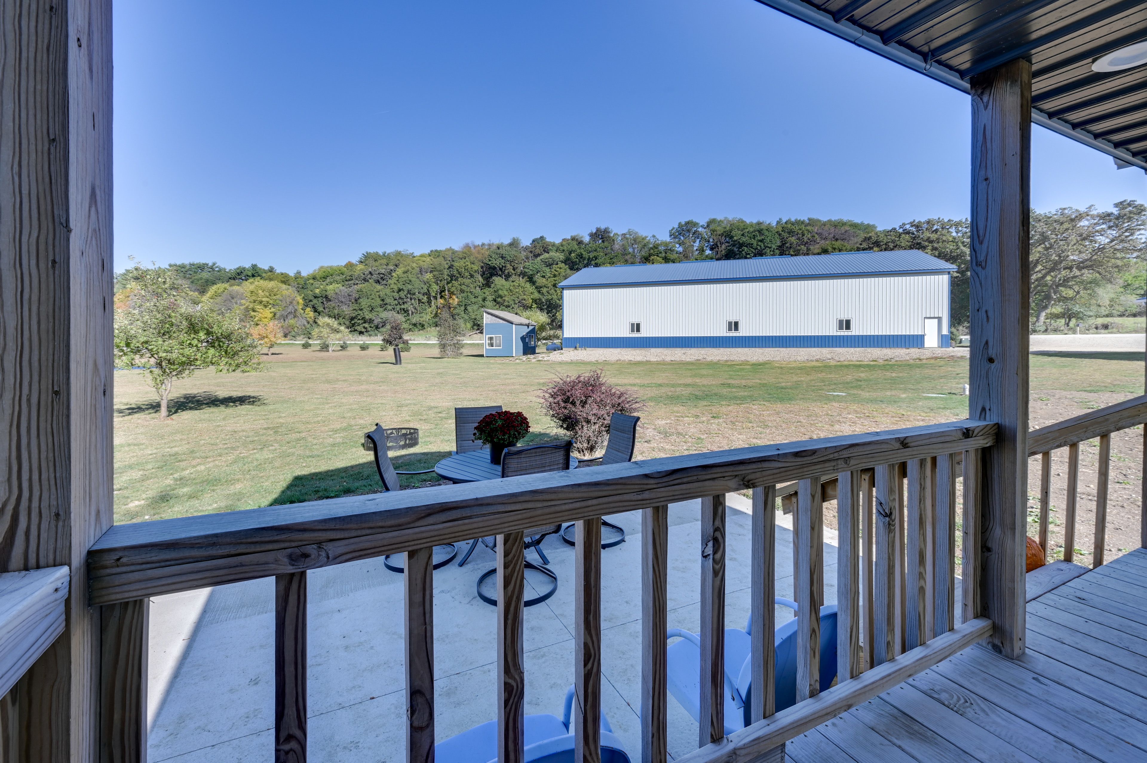 Cabin Exterior | Private Patio