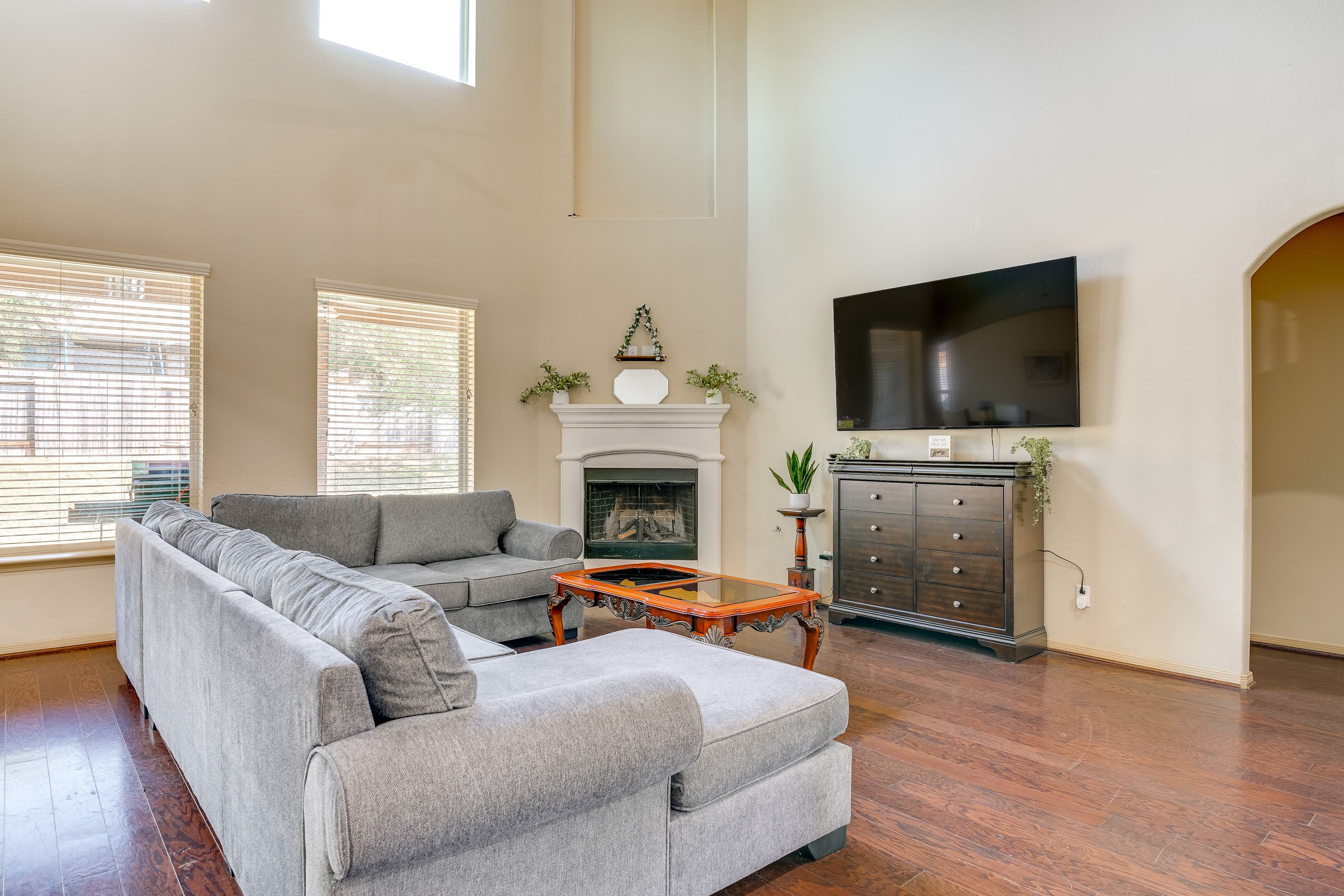 Living Room | 1st Floor | Central A/C & Heat | Smart TV
