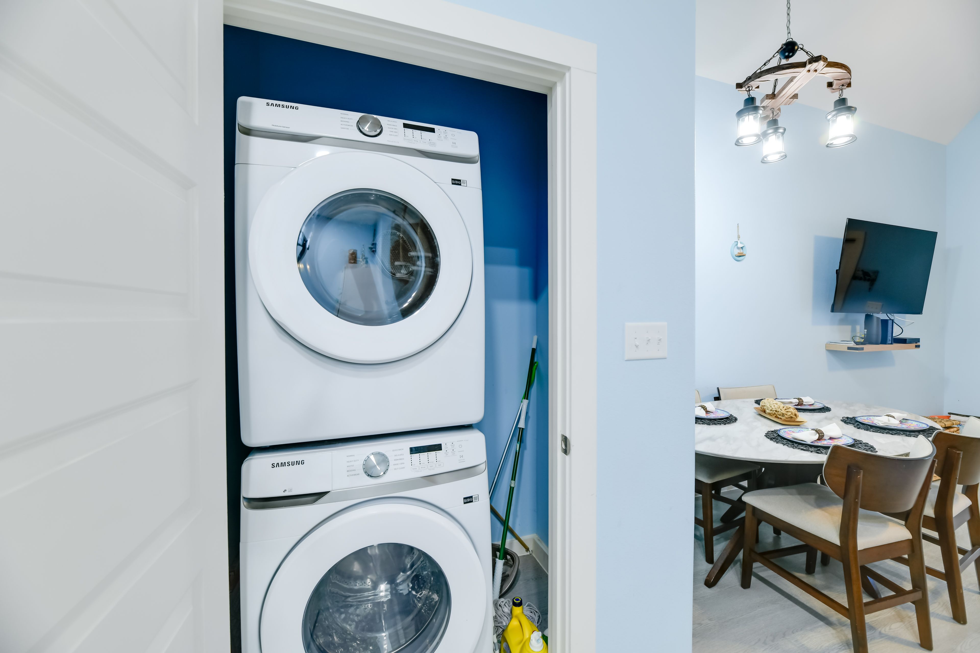 Laundry Area | Washer/Dryer | Laundry Detergent | Iron/Board