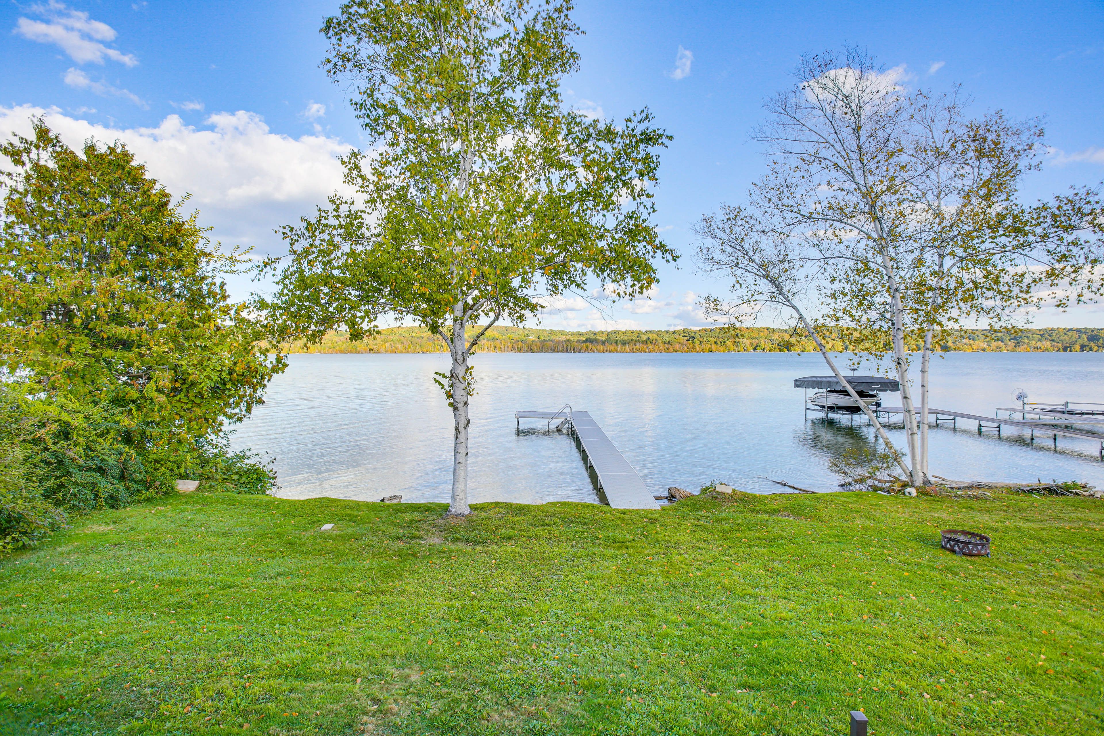 Backyard | Fire Pit | Dock