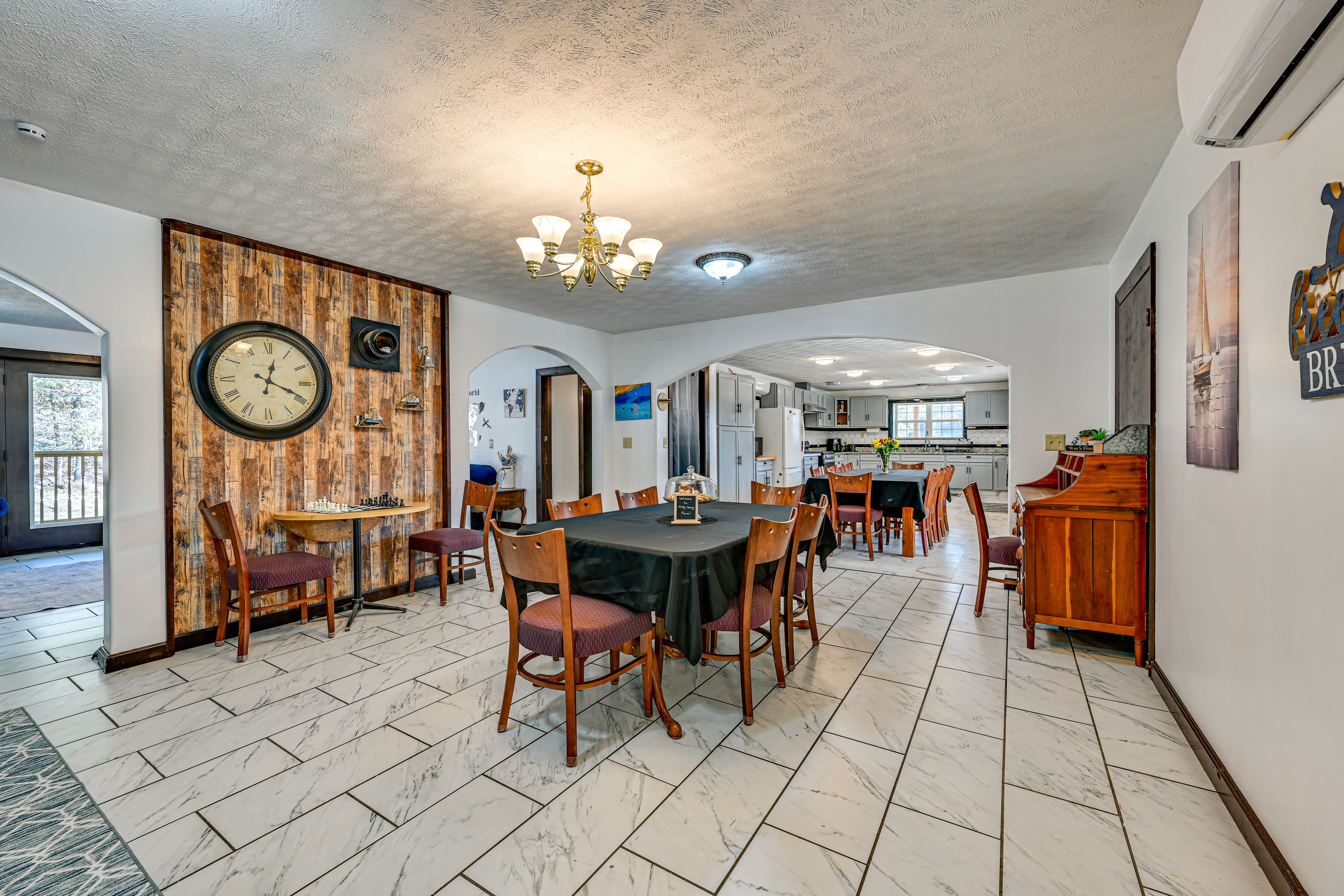Dining Area | Dishware & Flatware | 1st Floor
