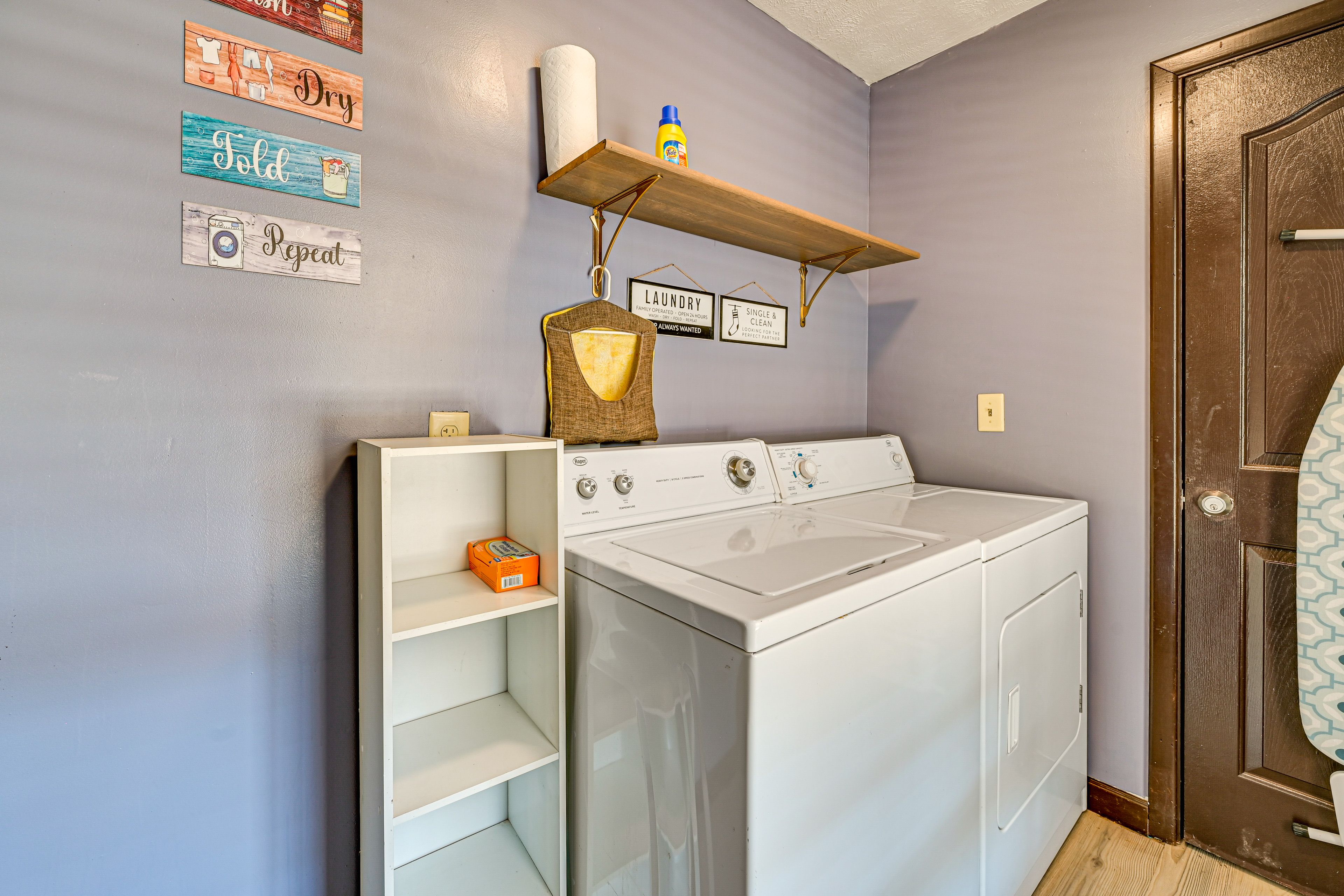 Laundry Room | Iron & Board | Detergent | 1st Floor
