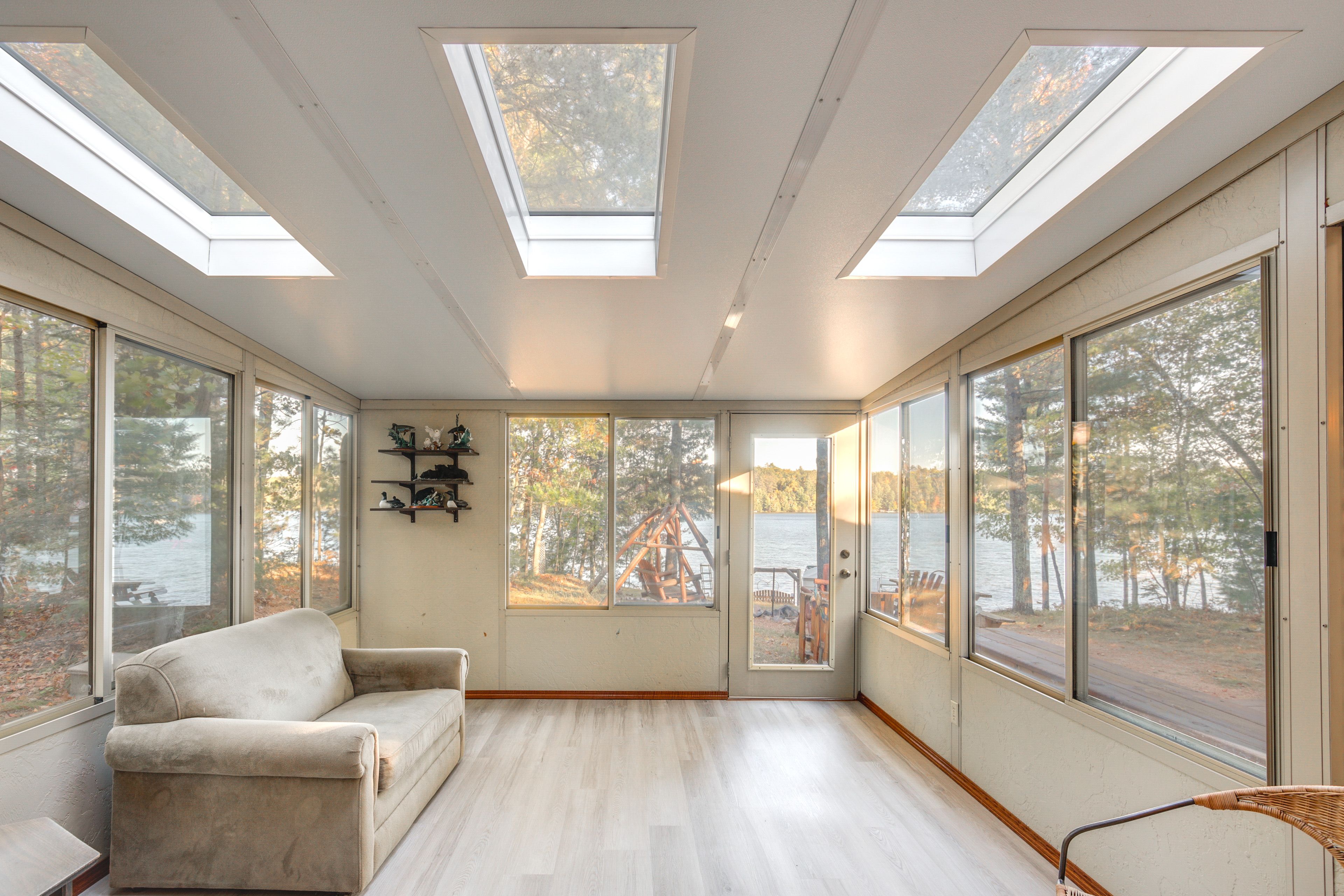 Sunroom | Main Level | Lake Views