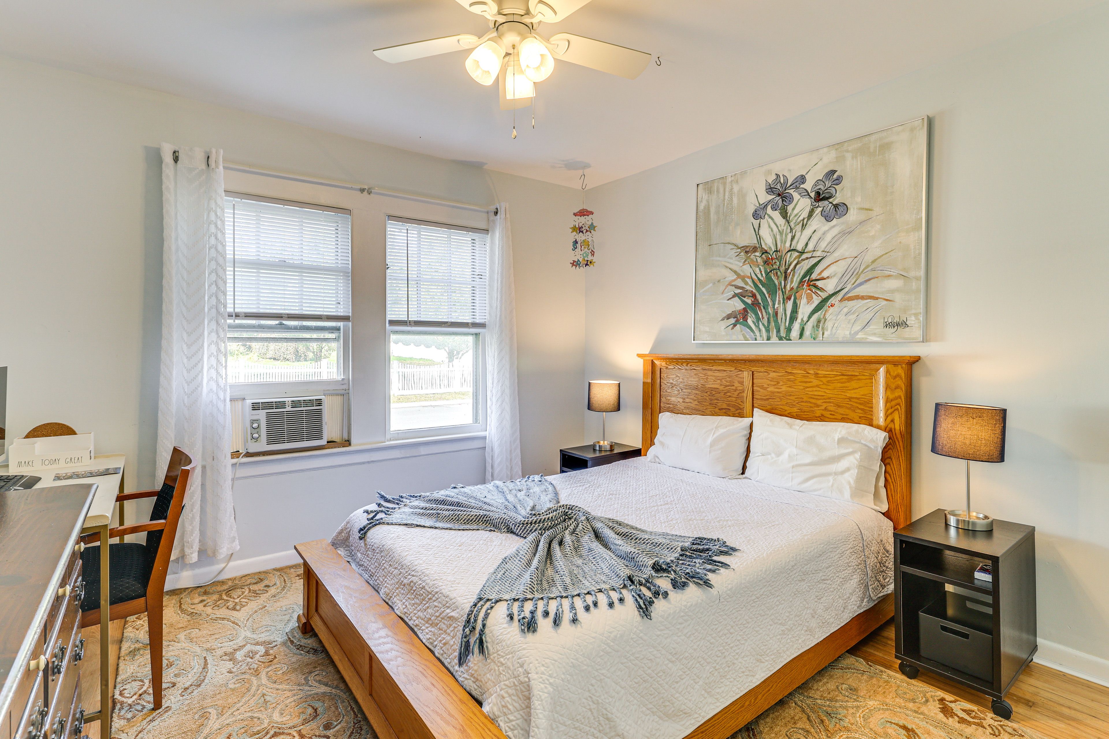 Bedroom 2 | Queen Bed | Office Desk w/ Monitor
