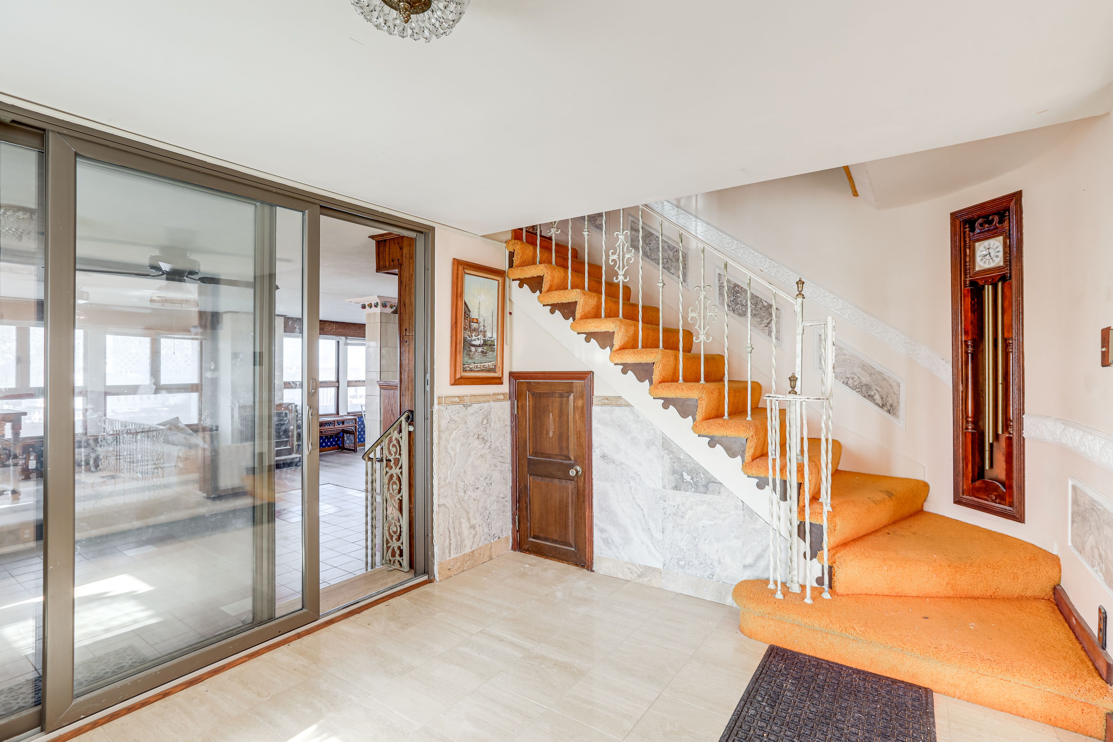 Stairs to Access 2nd Floor